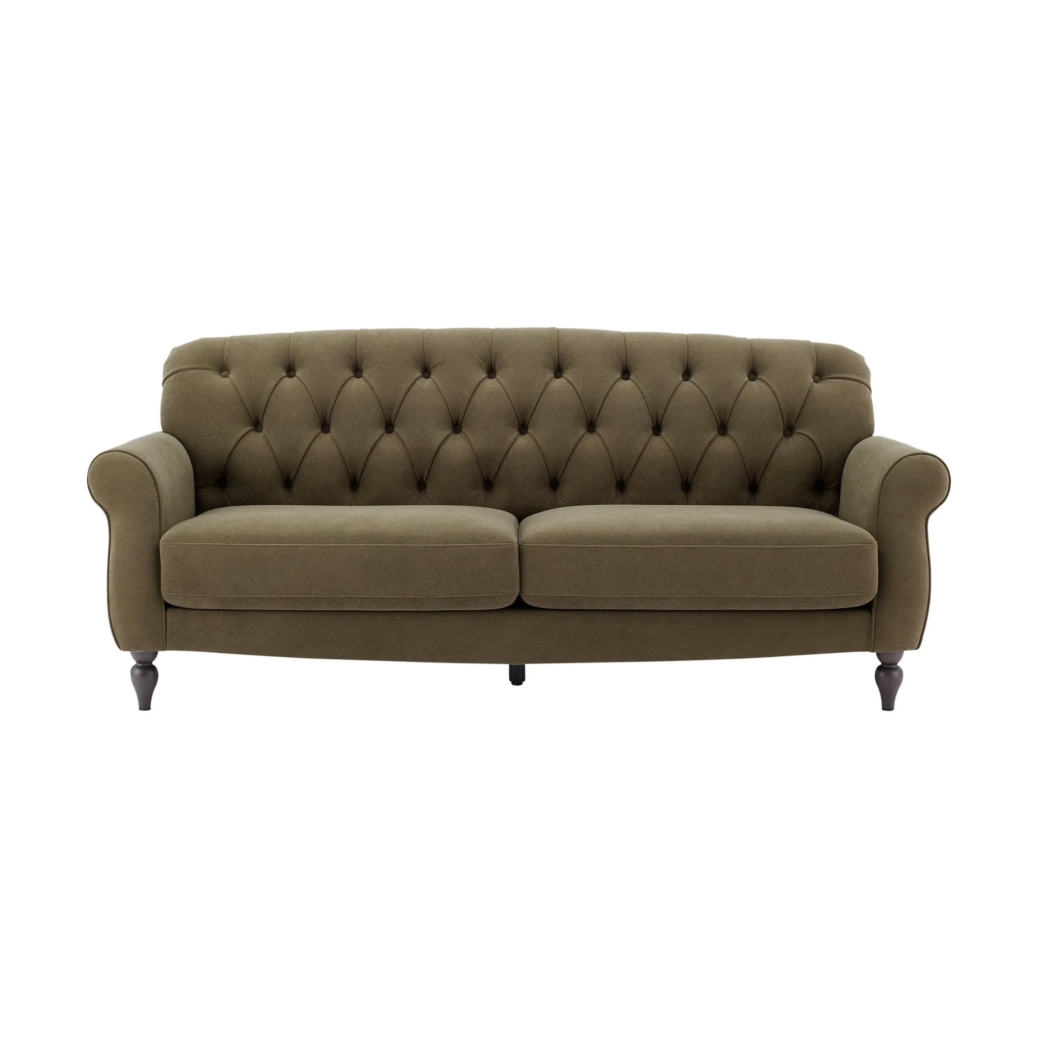 Hebden 3 Seater Sofa - Olive Green - Image 3