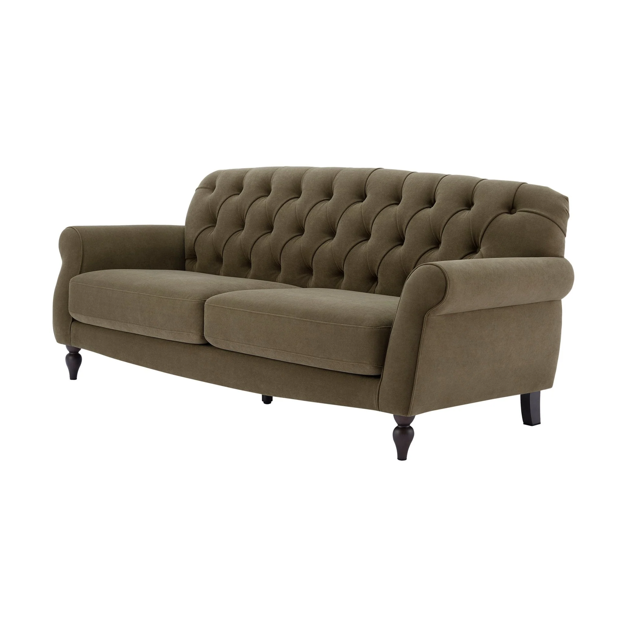 Hebden 3 Seater Sofa - Olive Green - Image 4