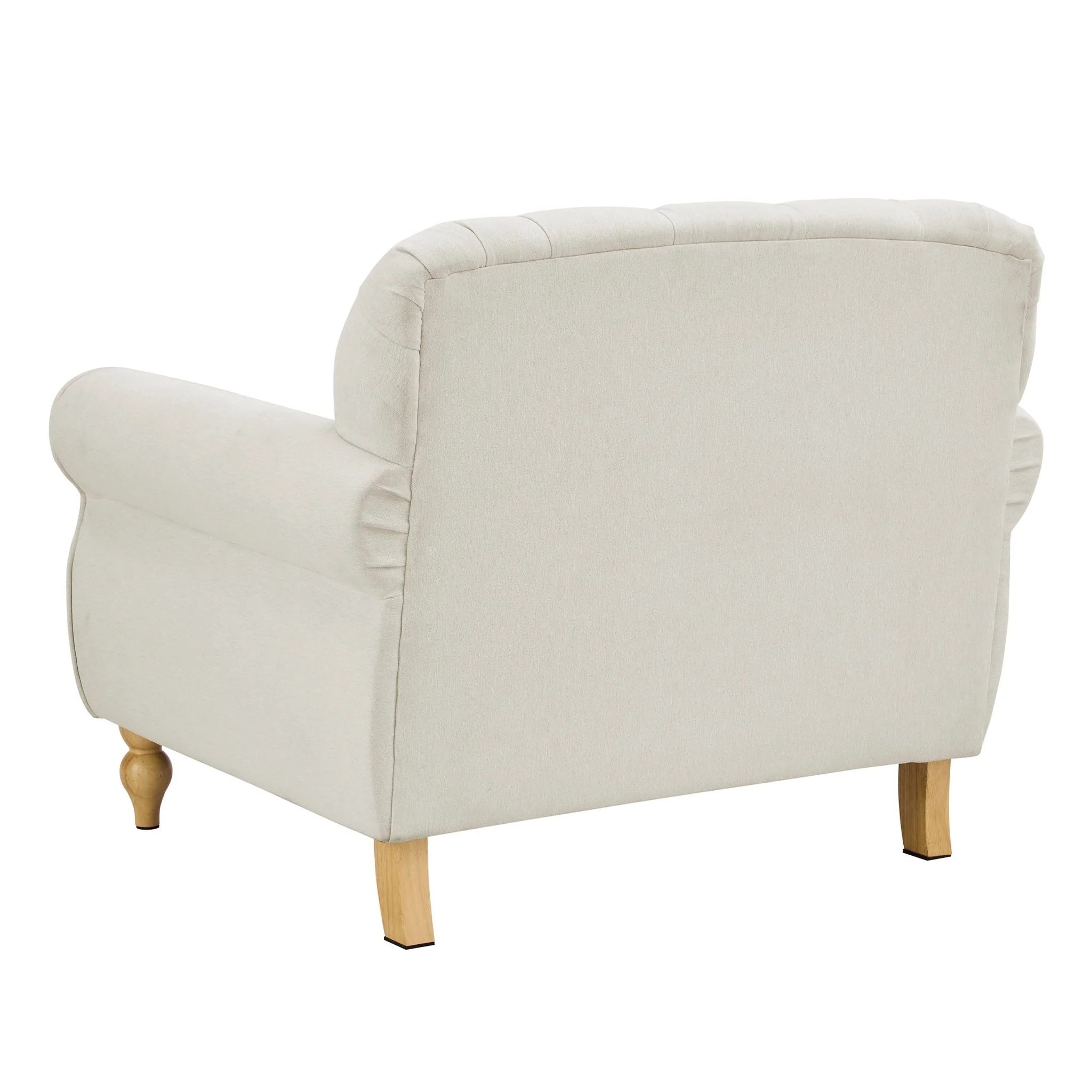 Hebden Armchair - Cream Linen - Image 6
