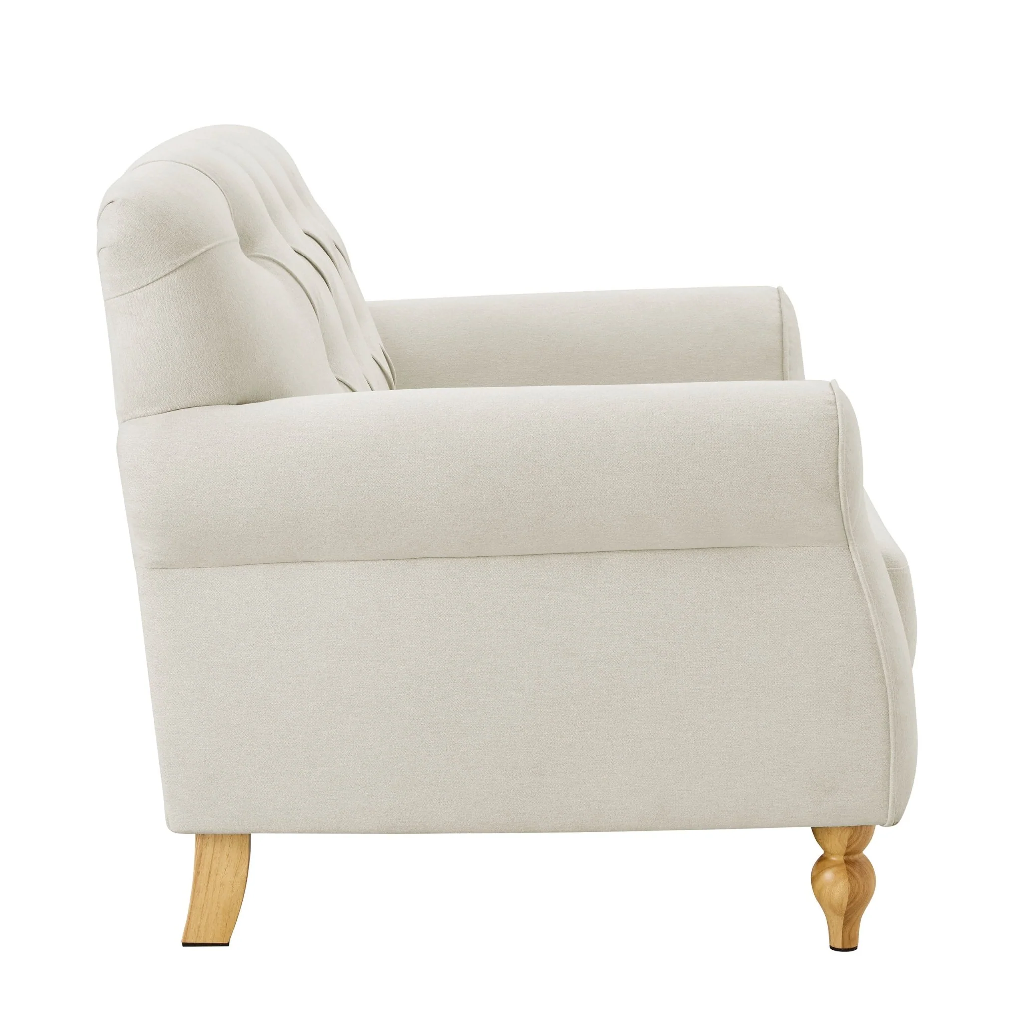 Hebden Loveseat - Cream Linen - Image 5