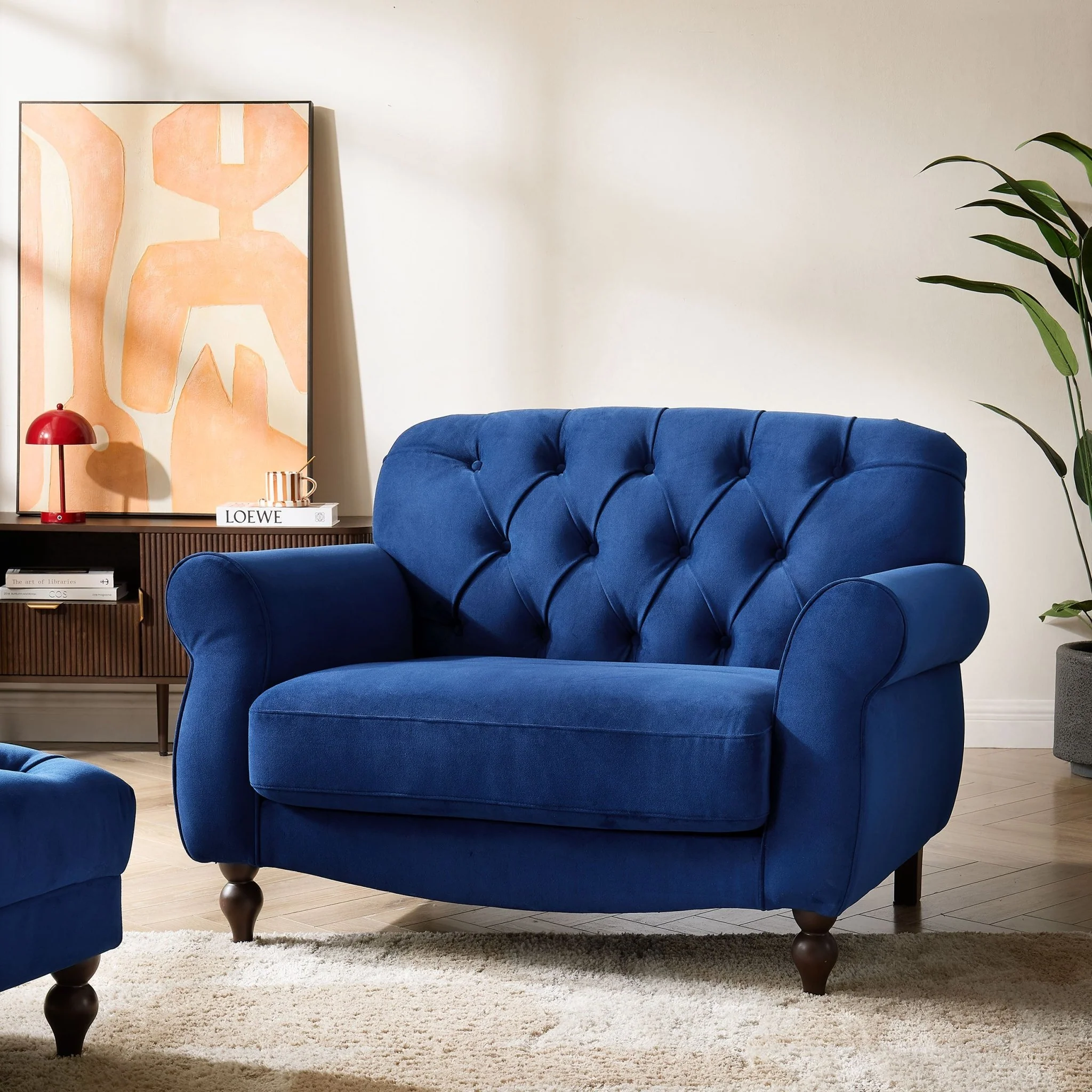 Hebden Loveseat - Royal Blue