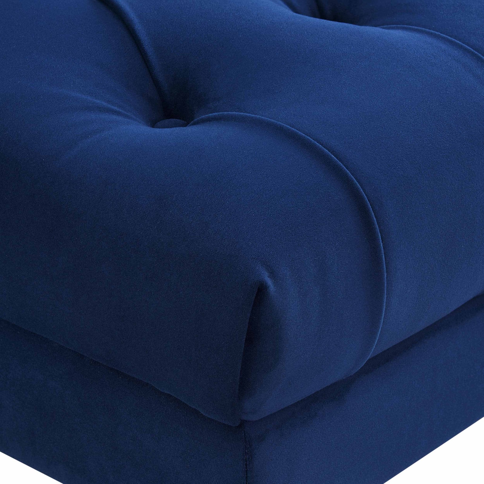 Hebden Pouffe - Royal Blue - Image 5