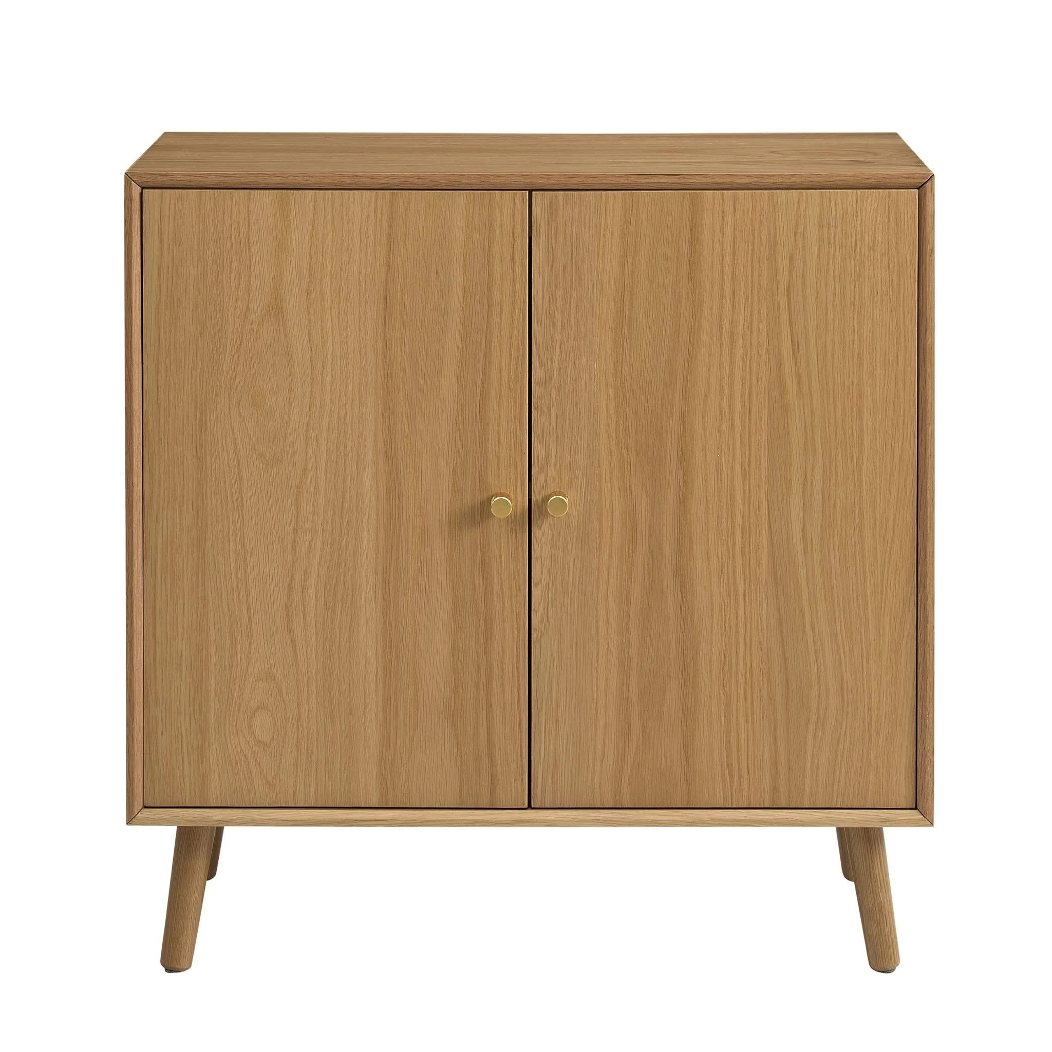 Heidi Oak 2 Door Sideboard - Light Wood - Image 3