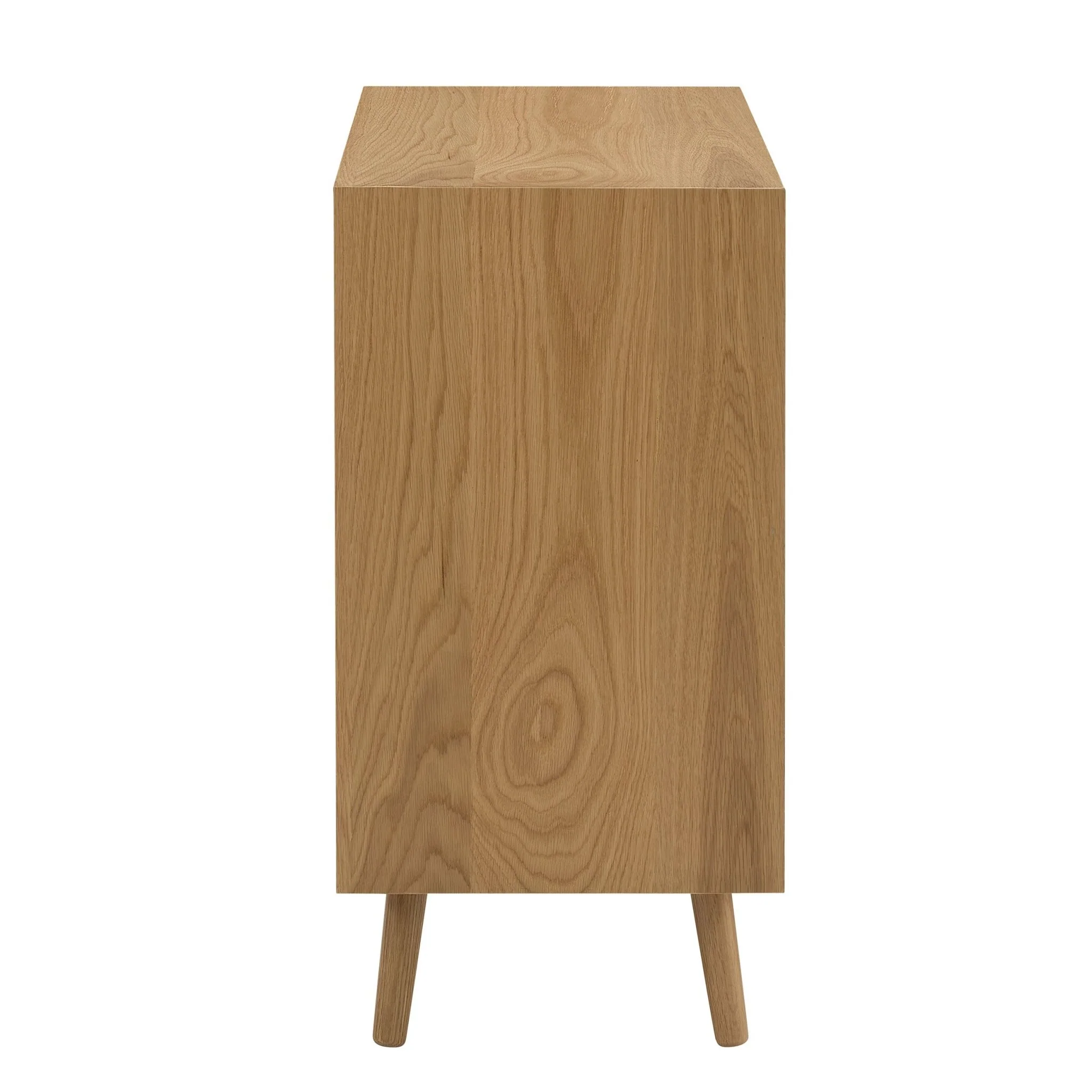 Heidi Oak 2 Door Sideboard - Light Wood - Image 7