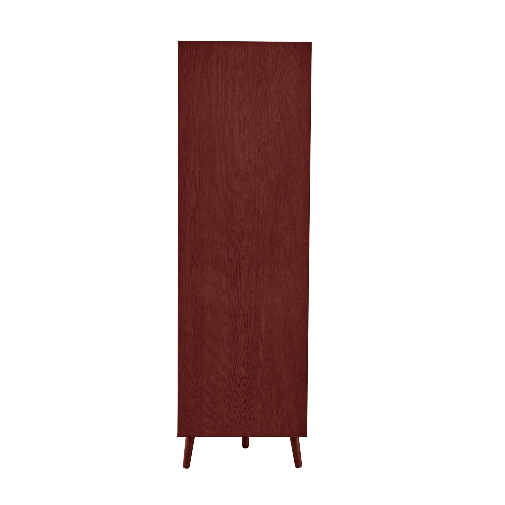 Heidi Oak 2 Door Wardrobe - Cherry Wood - Image 4