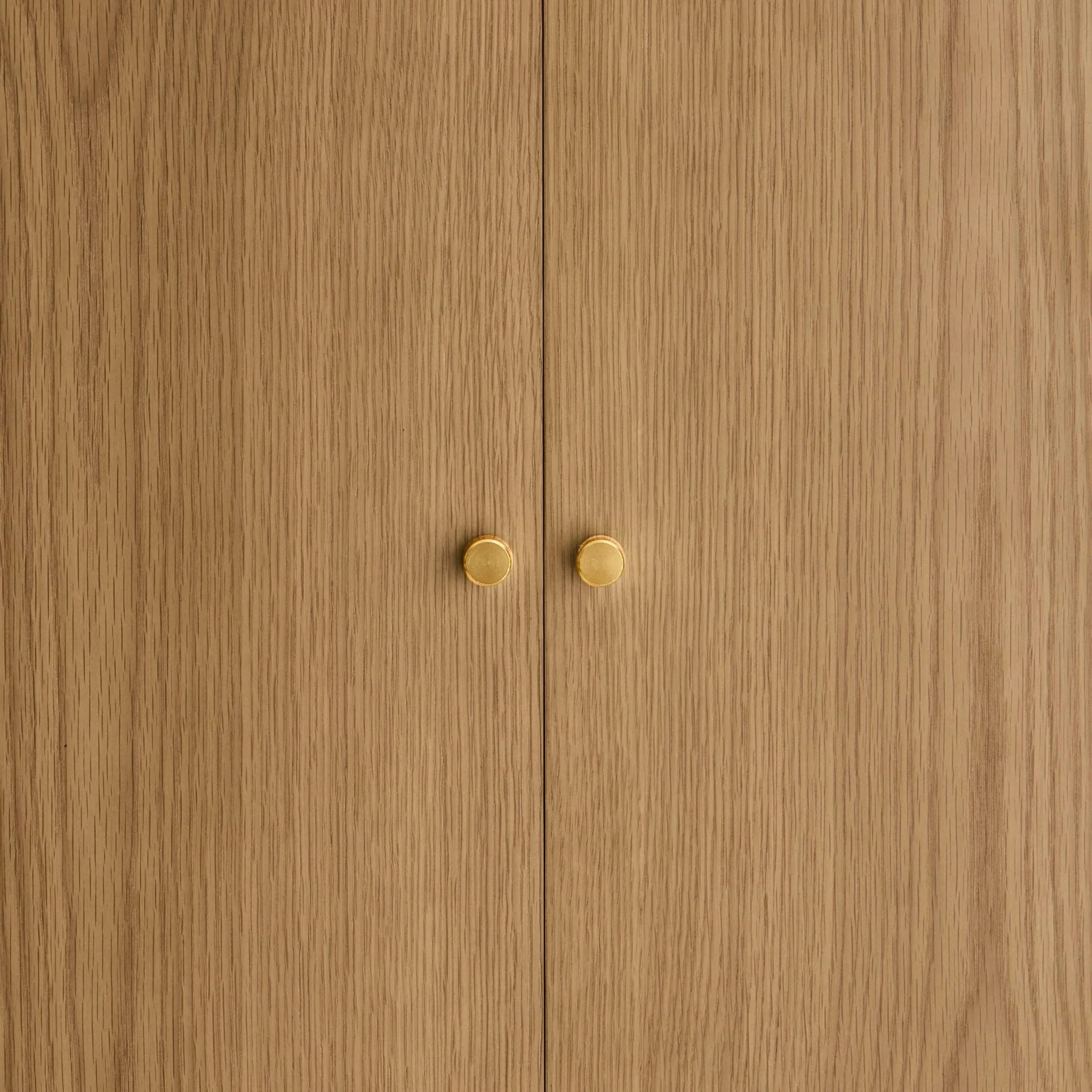 Heidi Oak 2 Door Wardrobe - Light Wood - Image 6