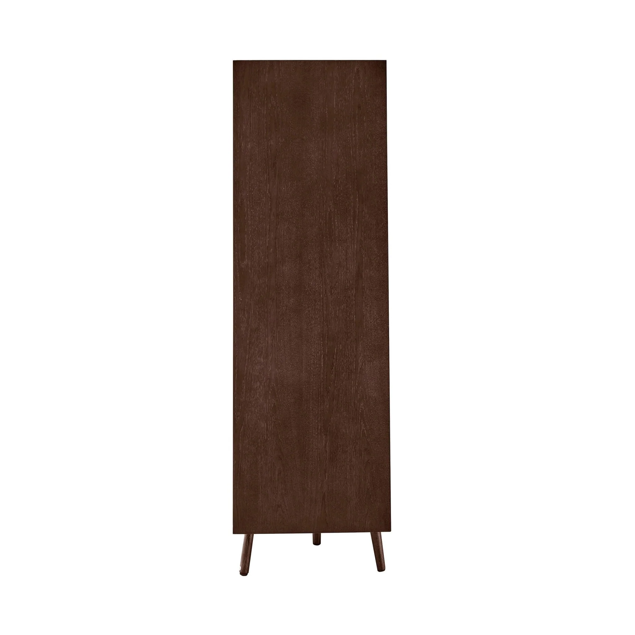 Heidi Oak 2 Door Wardrobe - Walnut - Image 3