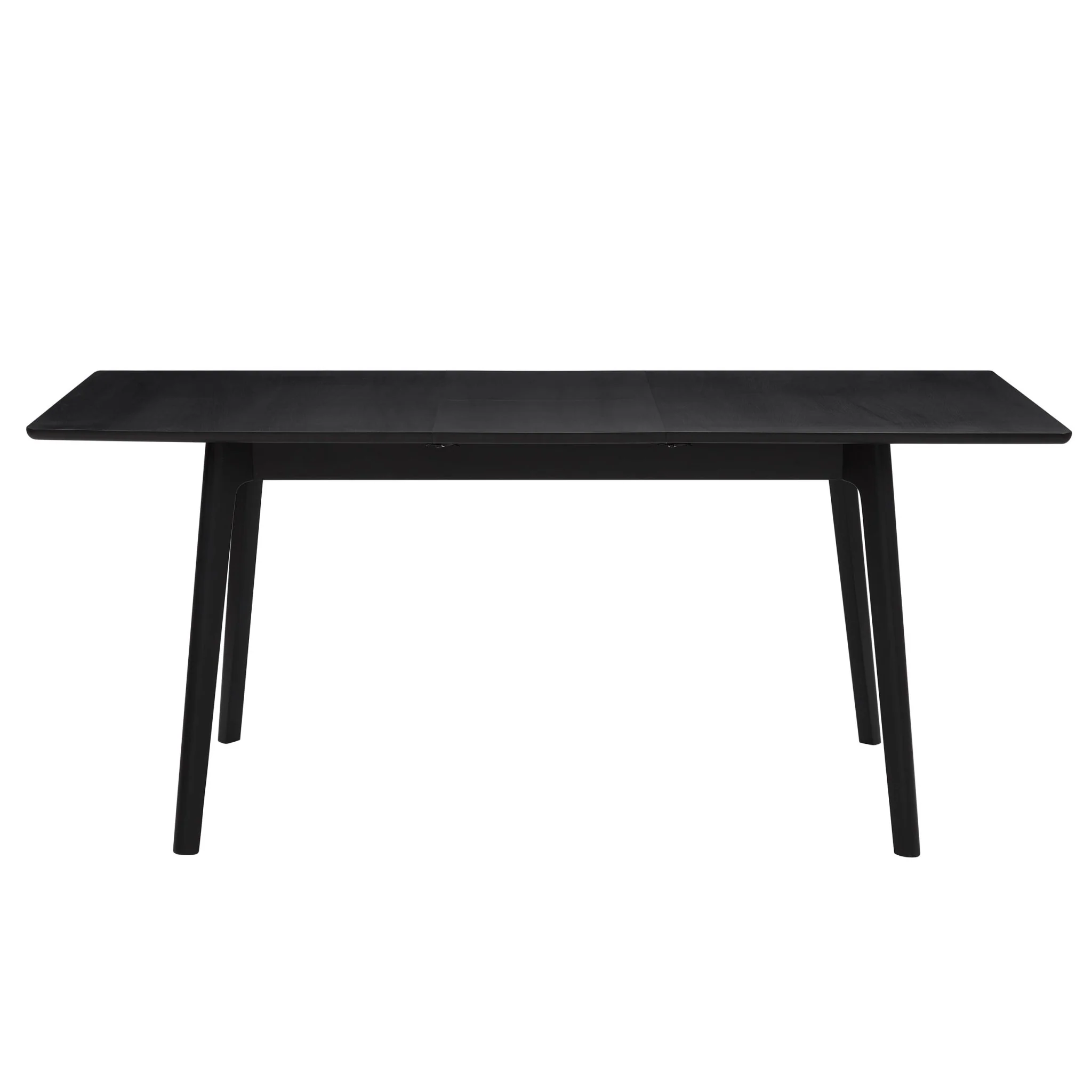 Heidi Oak 4-8 Seater Extendable Dining Table - Black - Image 3
