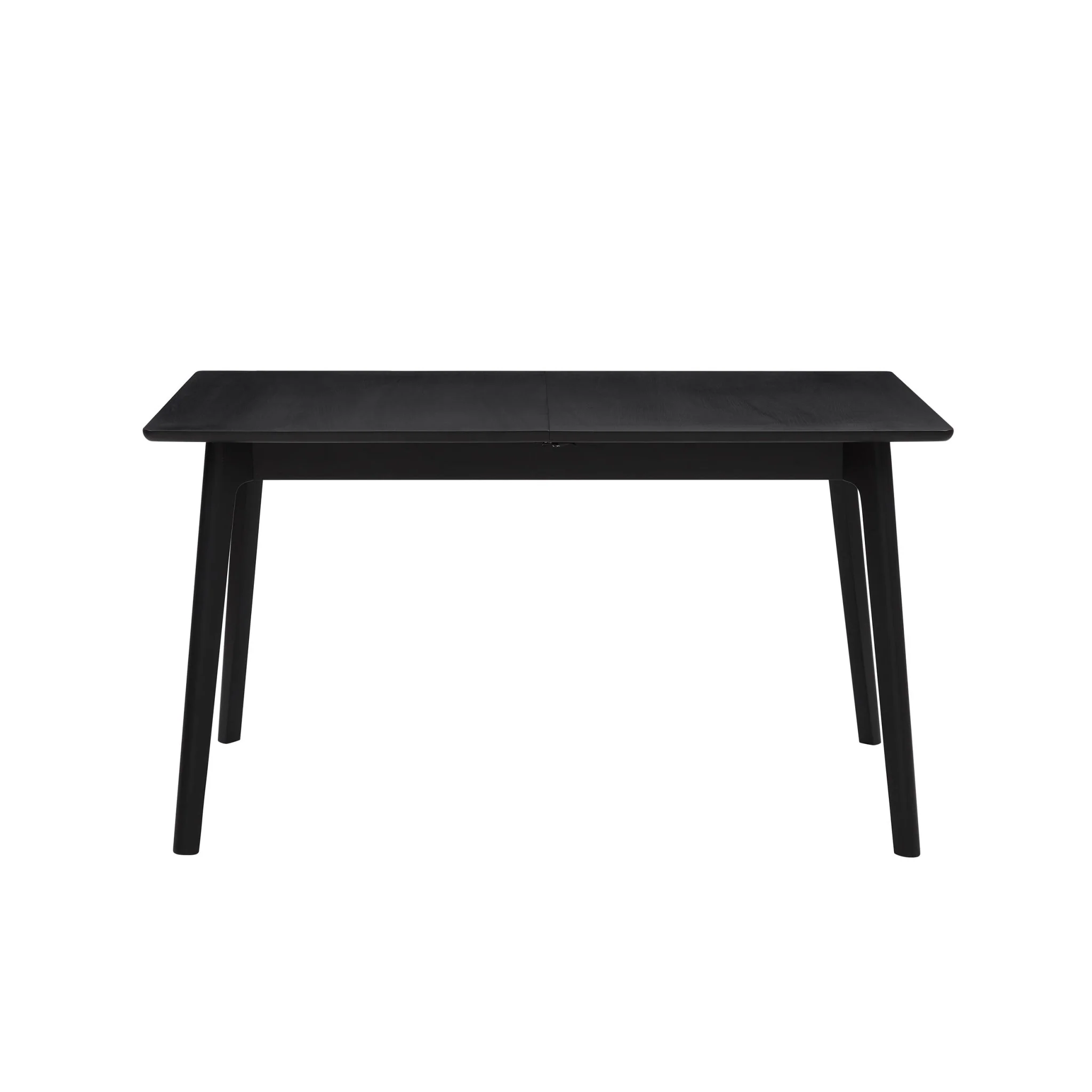 Heidi Oak 4-8 Seater Extendable Dining Table - Black - Image 4