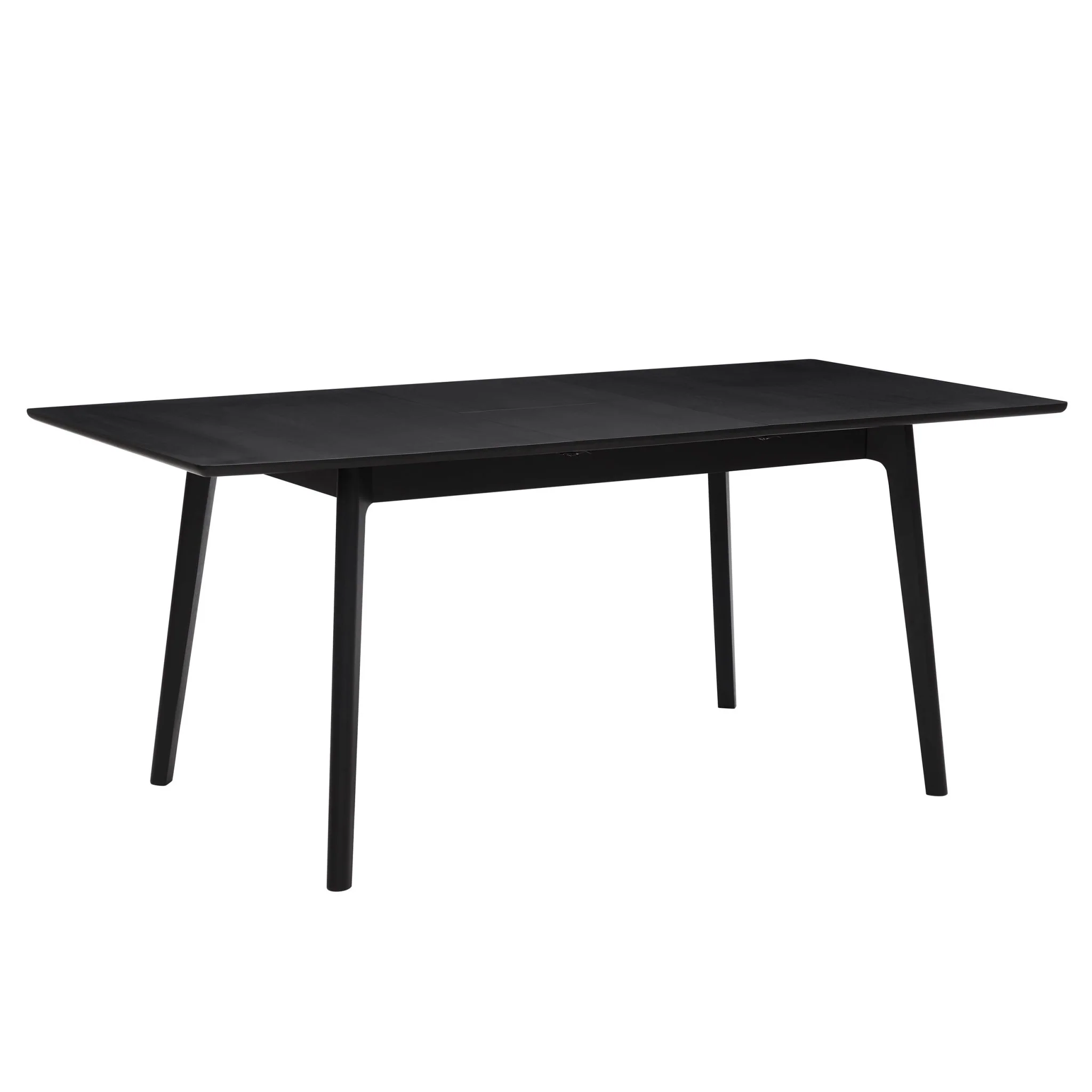 Heidi Oak 4-8 Seater Extendable Dining Table - Black - Image 5