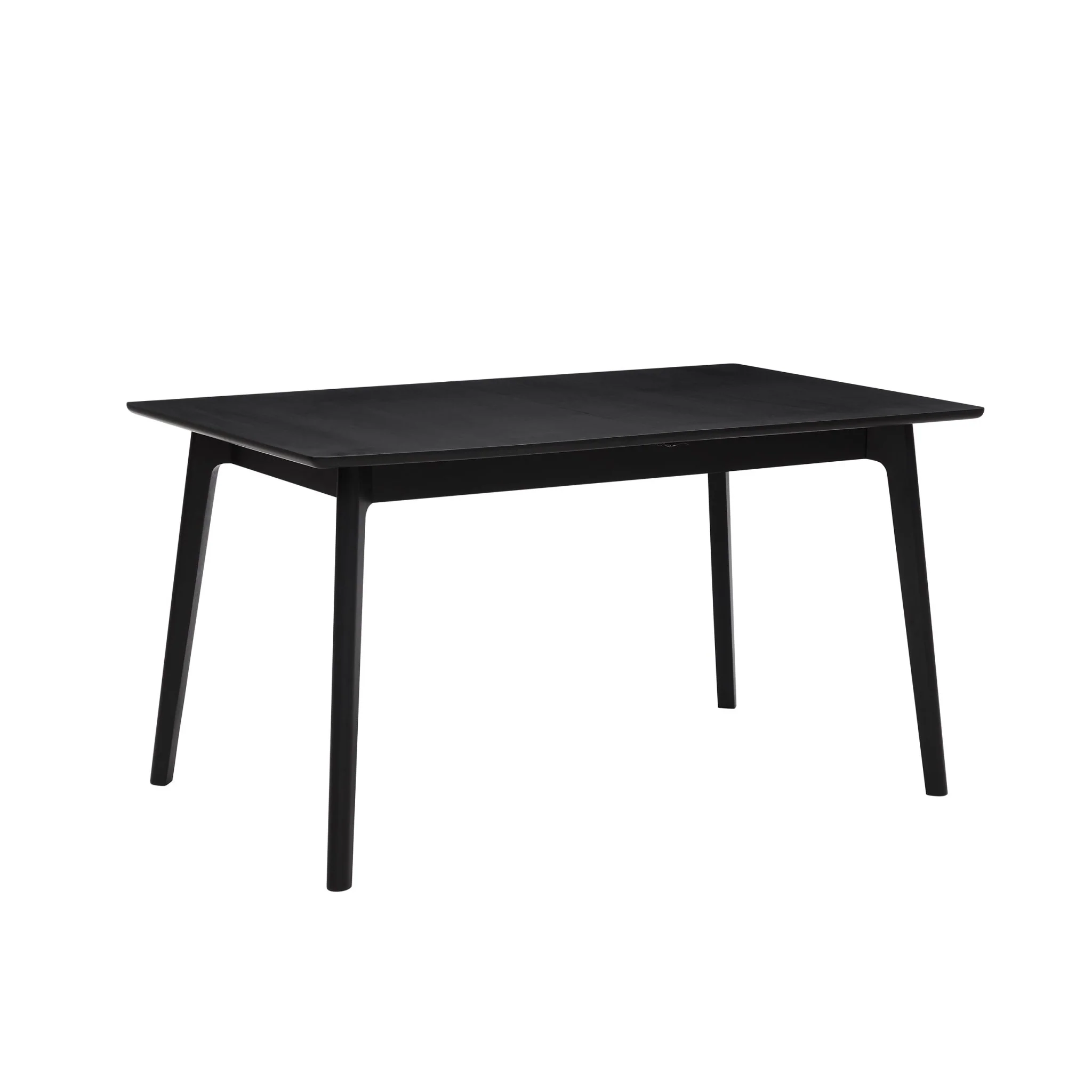 Heidi Oak 4-8 Seater Extendable Dining Table - Black - Image 6
