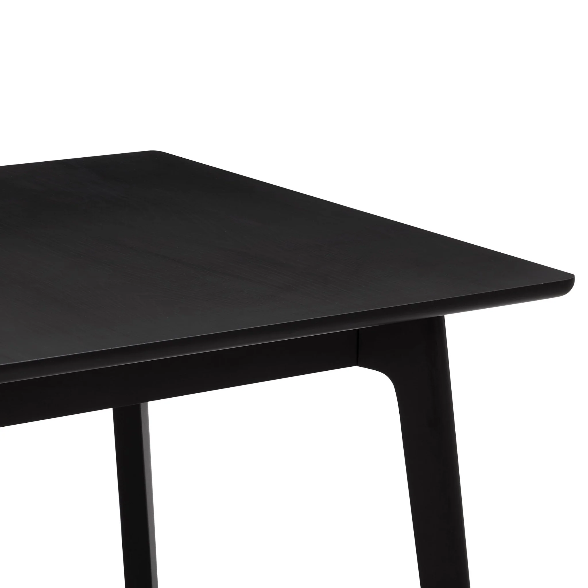 Heidi Oak 4-8 Seater Extendable Dining Table - Black - Image 7