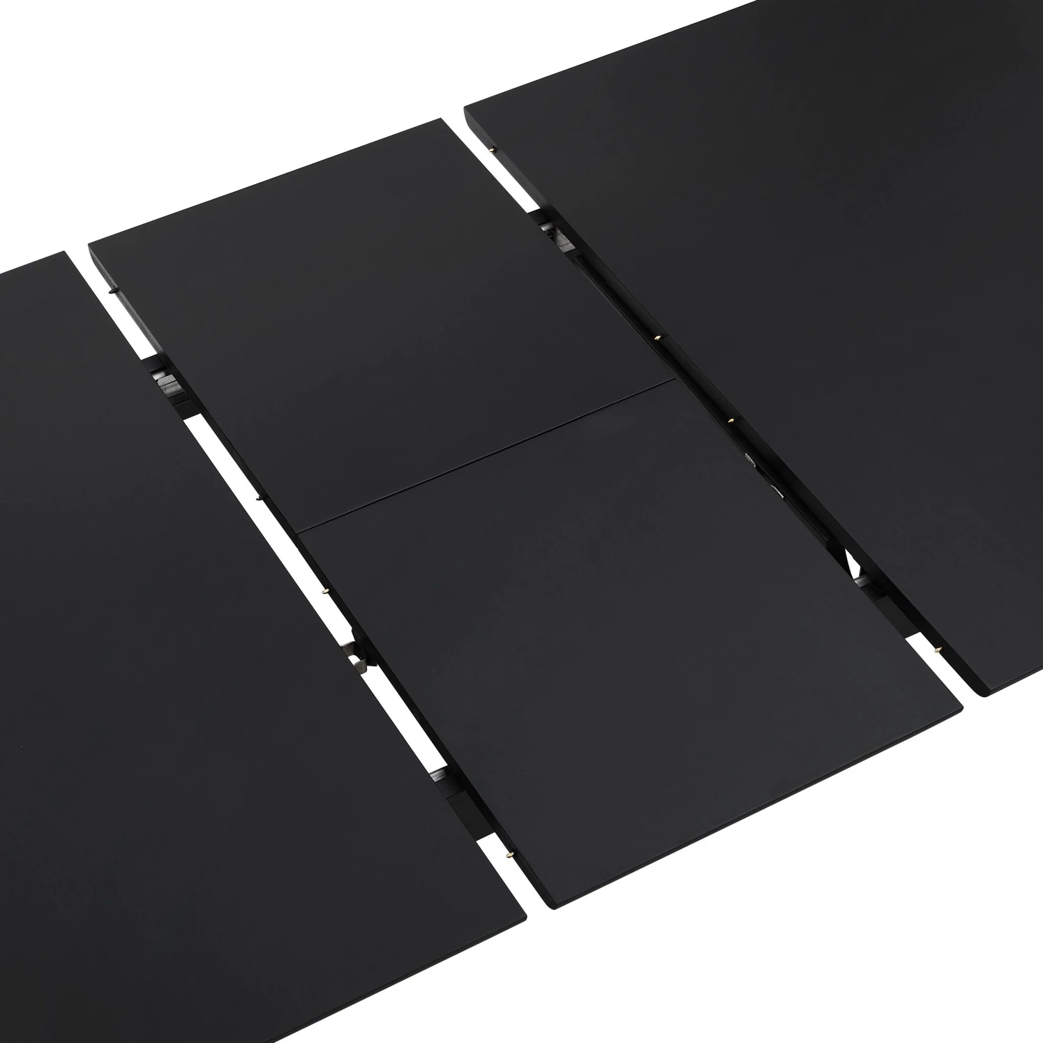 Heidi Oak 4-8 Seater Extendable Dining Table - Black - Image 8