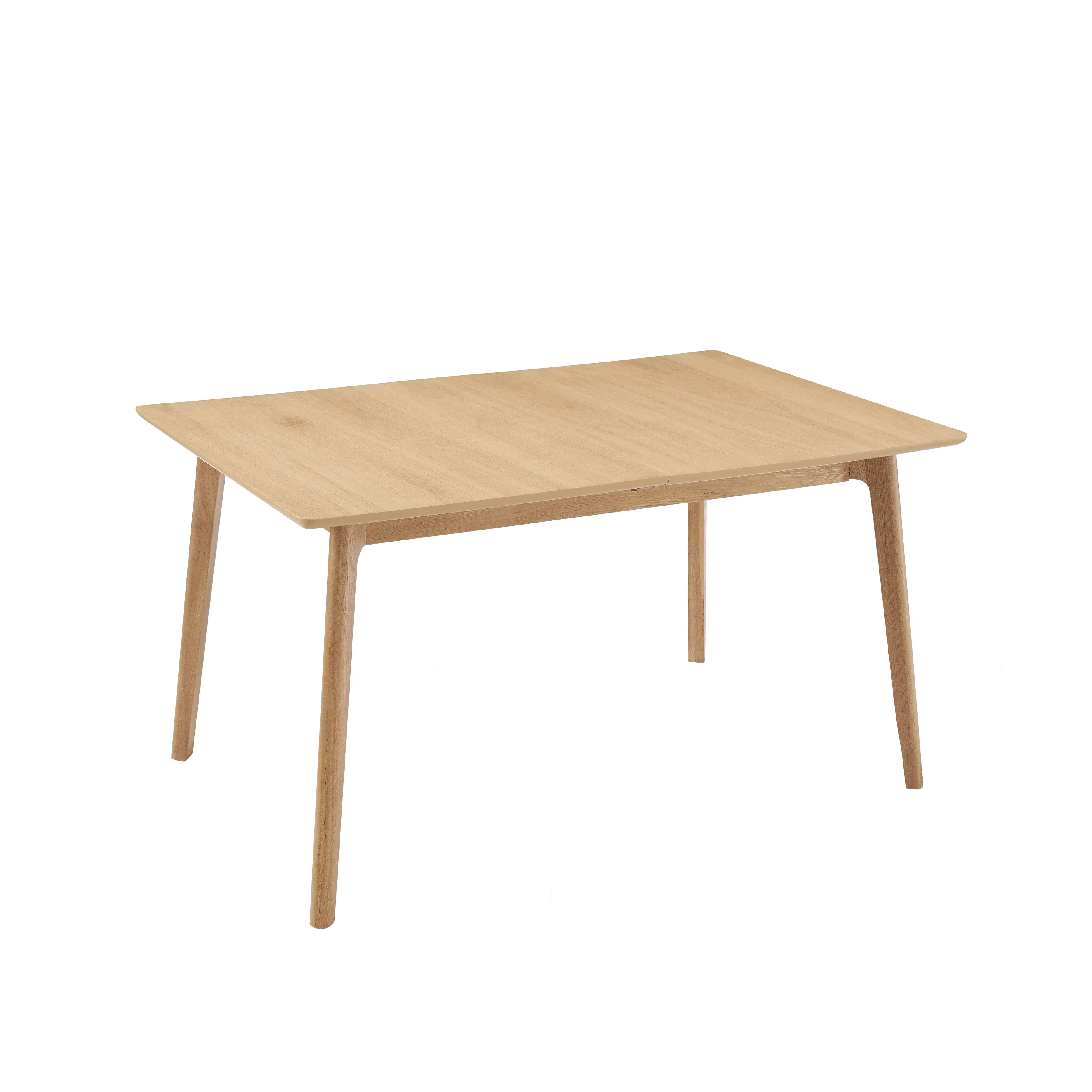 Heidi Oak 4-8 Seater Extendable Dining Table - Natural - Image 3