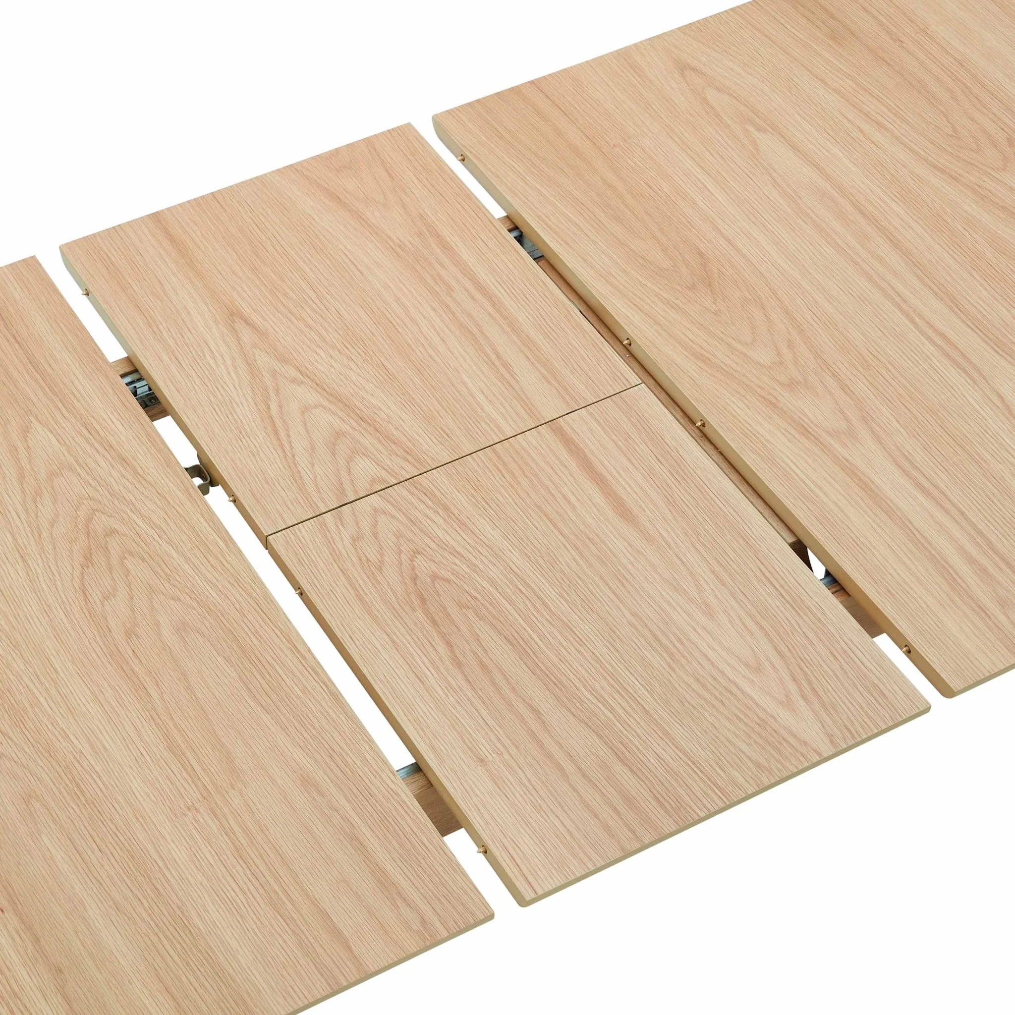 Heidi Oak 4-8 Seater Extendable Dining Table - Natural - Image 9