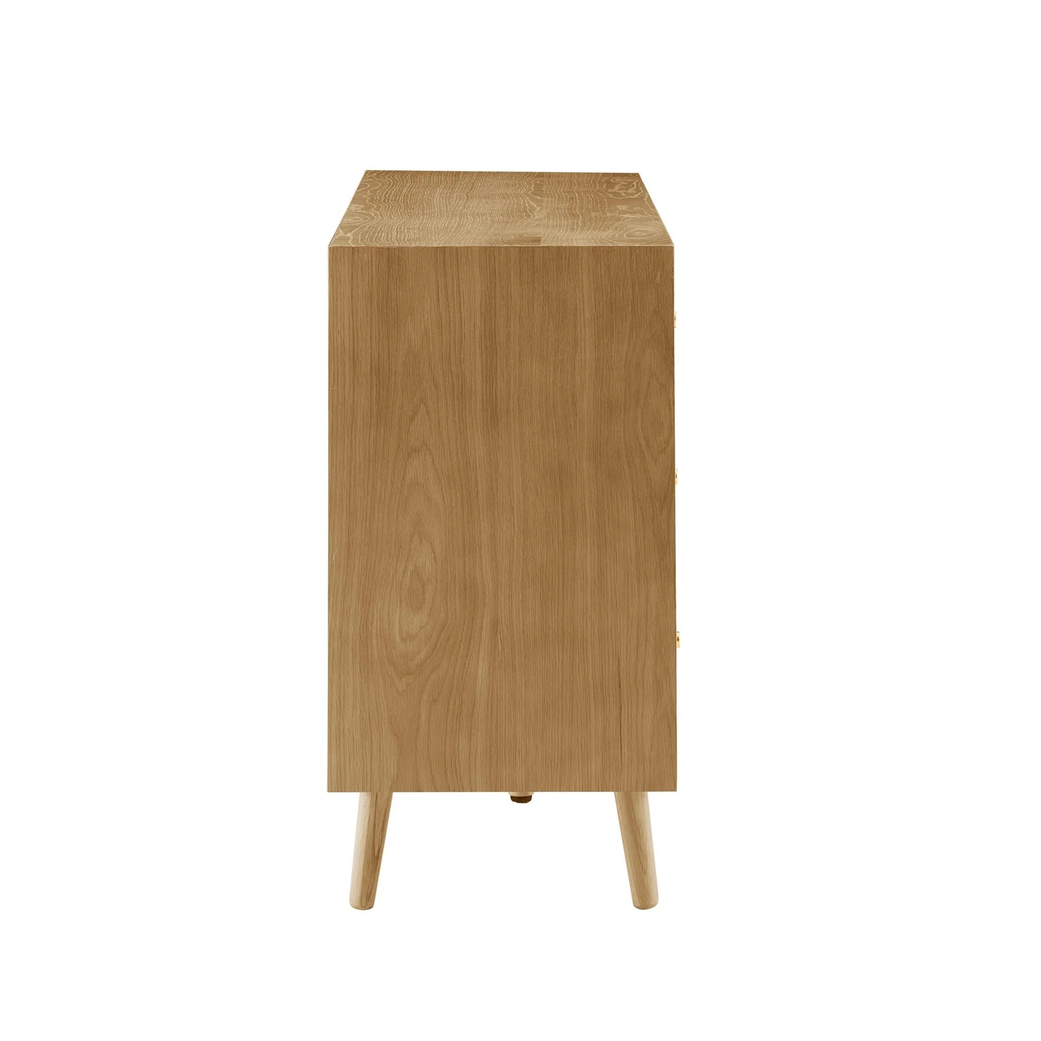 Heidi Oak 6 Drawer Chest - Light Wood - Image 6