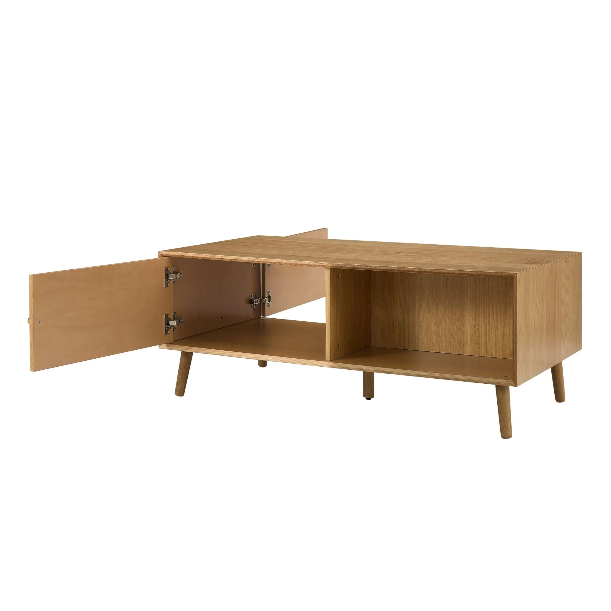 Heidi Oak Coffee Table - Light Wood - Image 4