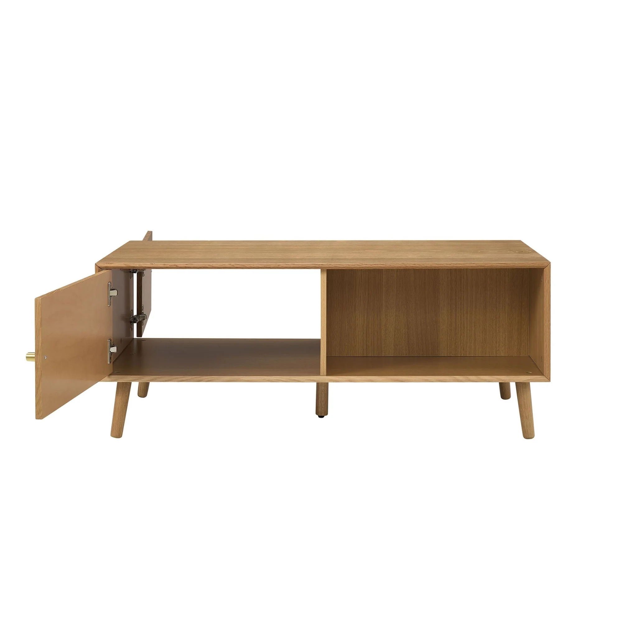 Heidi Oak Coffee Table - Light Wood - Image 5