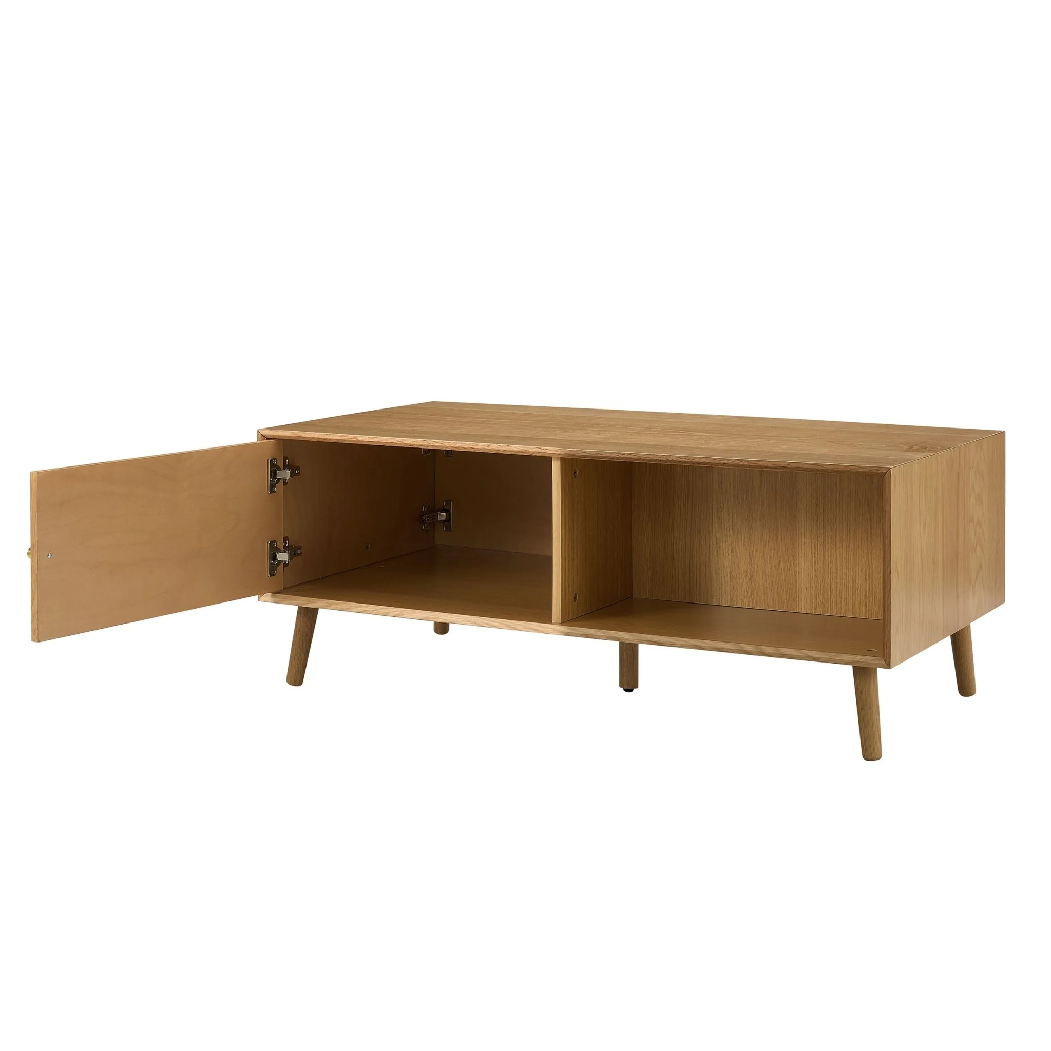 Heidi Oak Coffee Table - Light Wood - Image 7