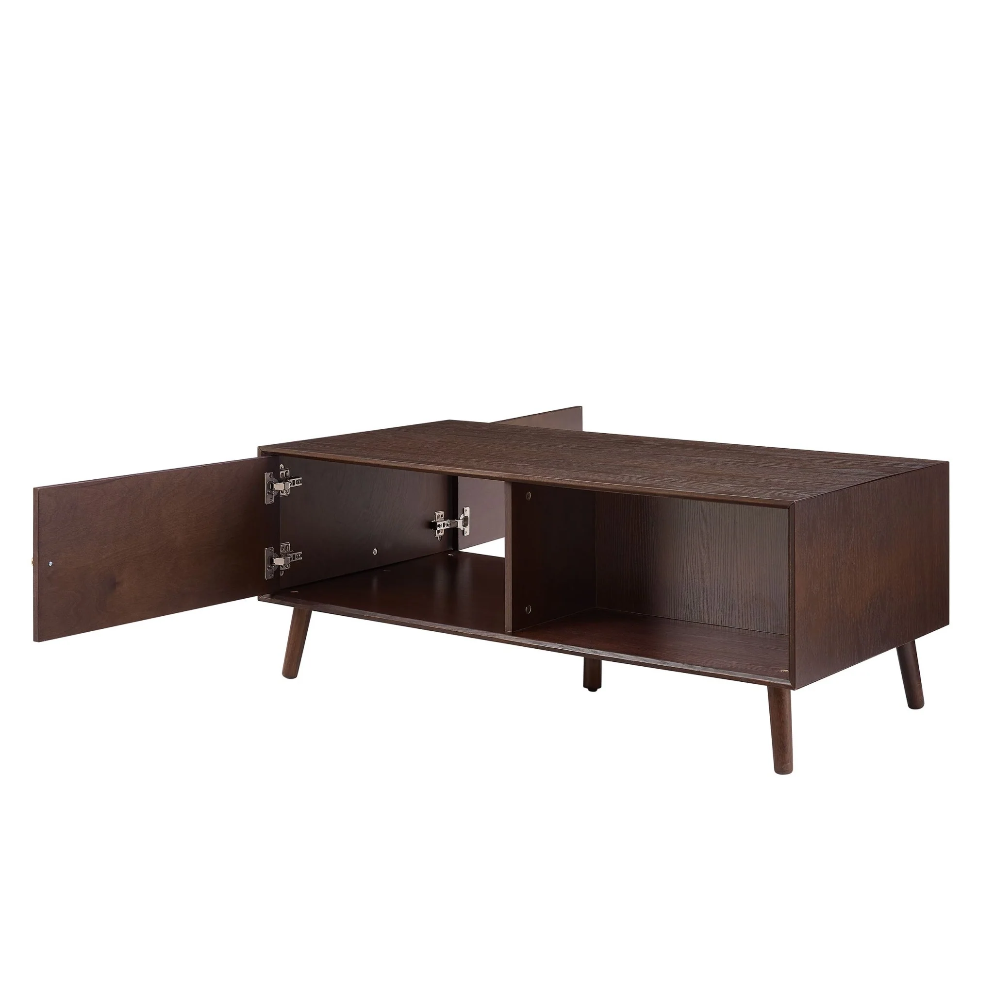 Heidi Oak Coffee Table - Walnut - Image 6