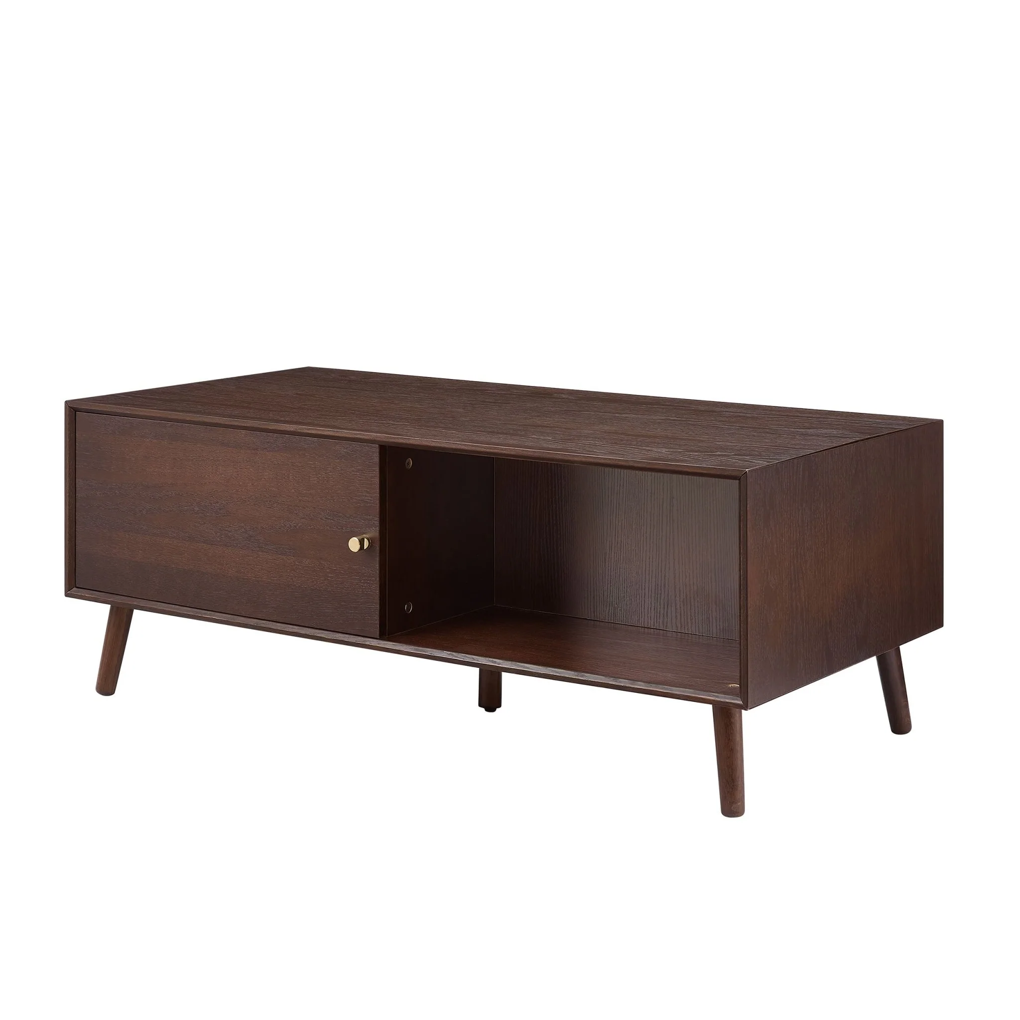 Heidi Oak Coffee Table - Walnut - Image 7