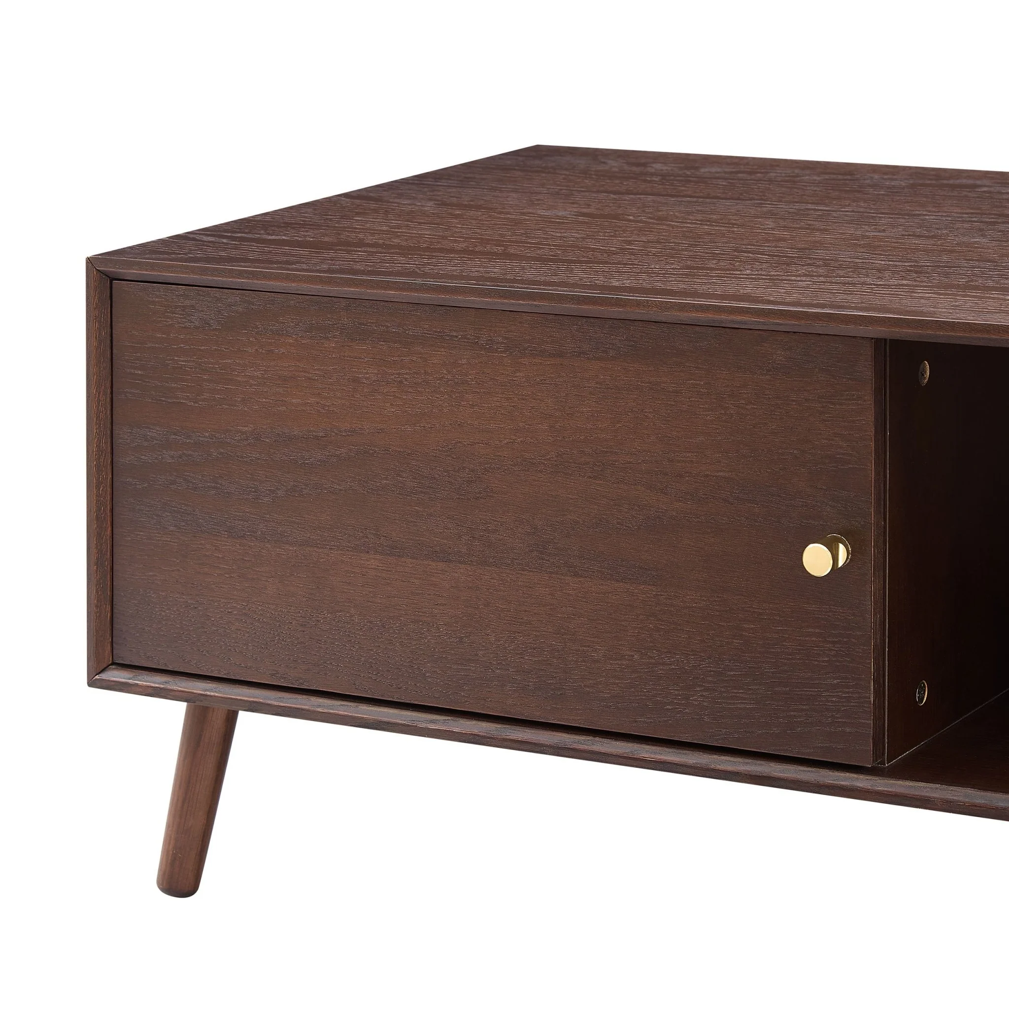 Heidi Oak Coffee Table - Walnut - Image 9