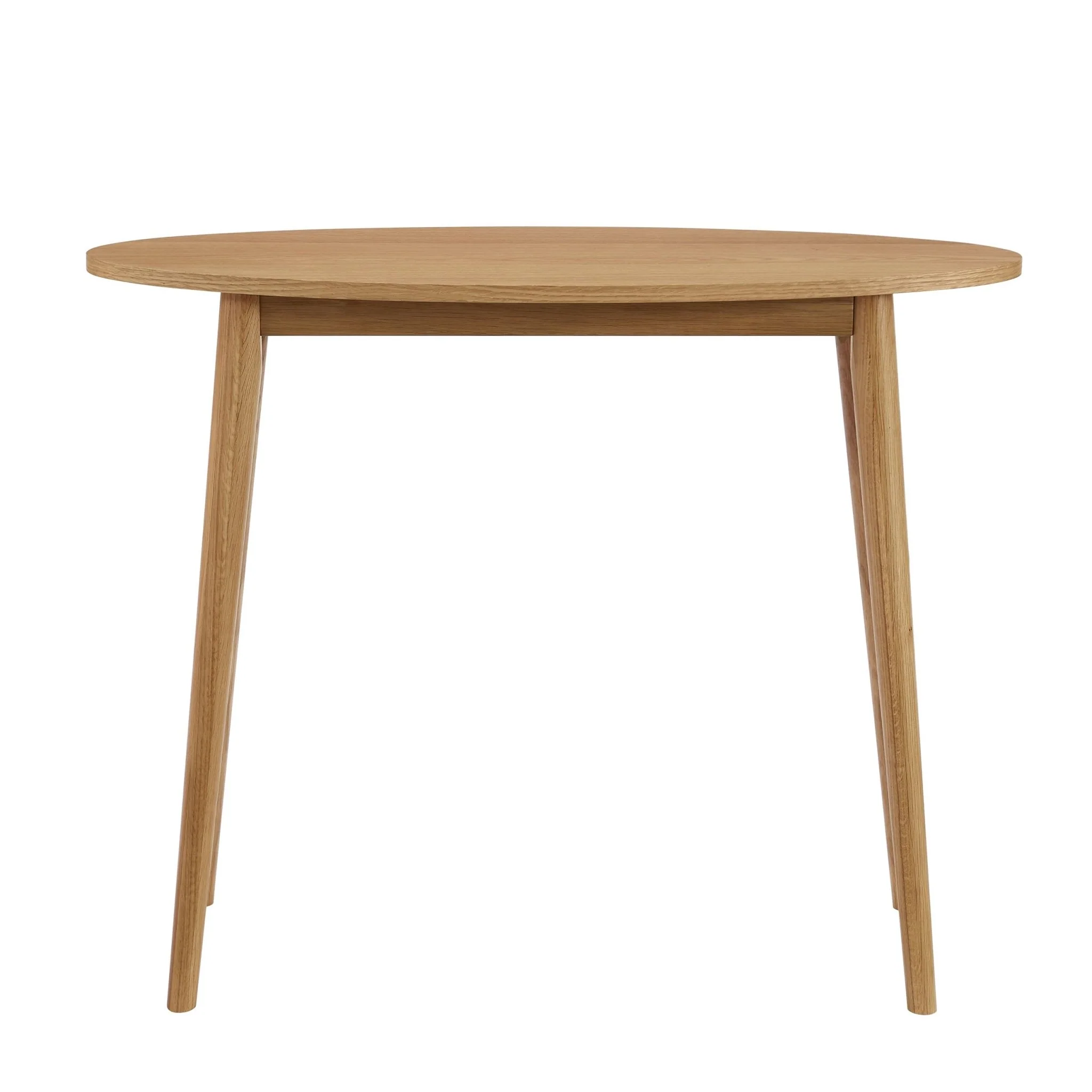 Heidi Oak Console Table - Light Wood - Image 4