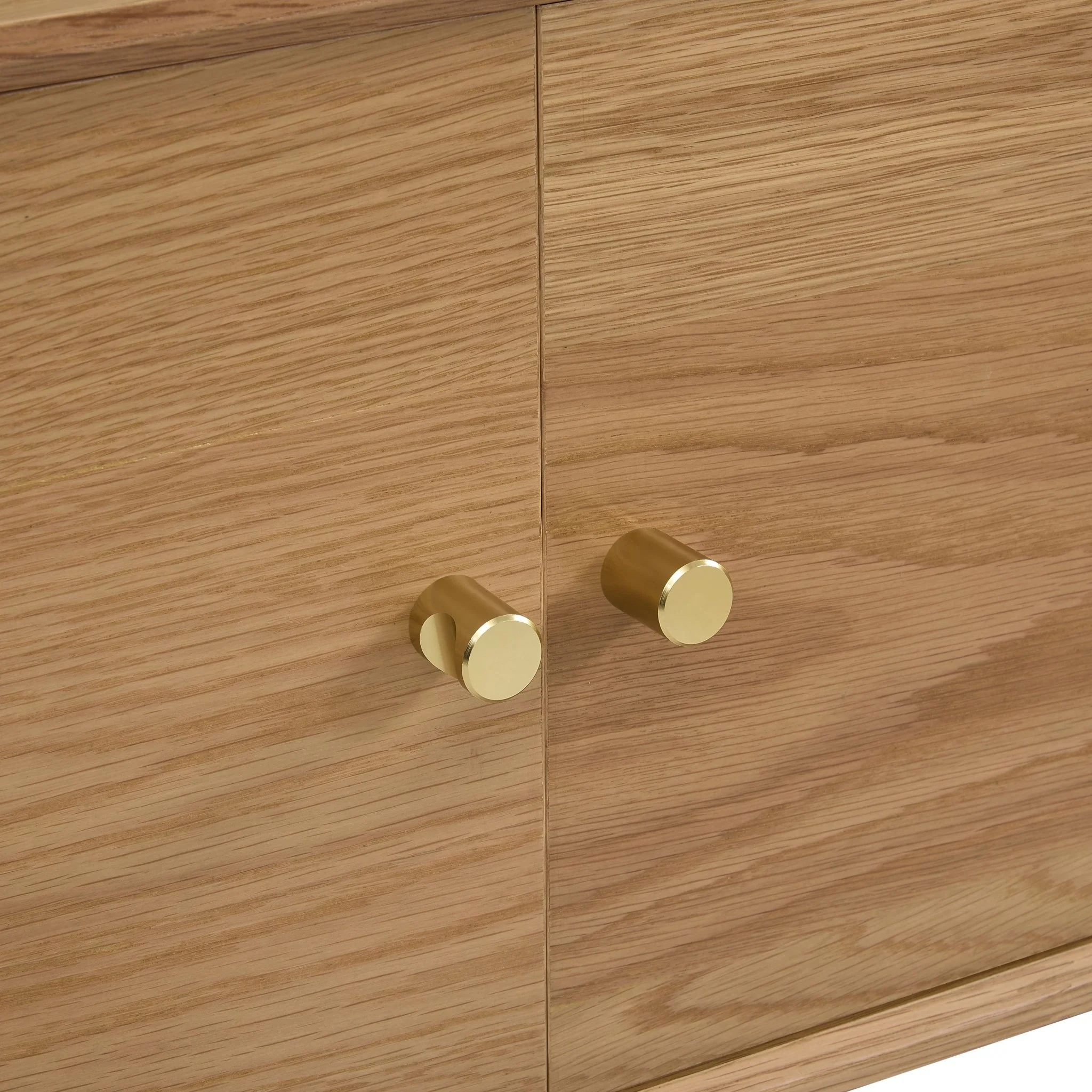 Heidi Oak Tv Unit for TVs up to 60" - Light Wood - Image 8