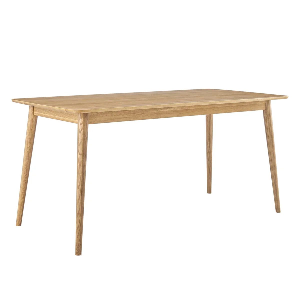 Heidi Solid Oak 4-6 Seater Dining Table - Natural - Image 3