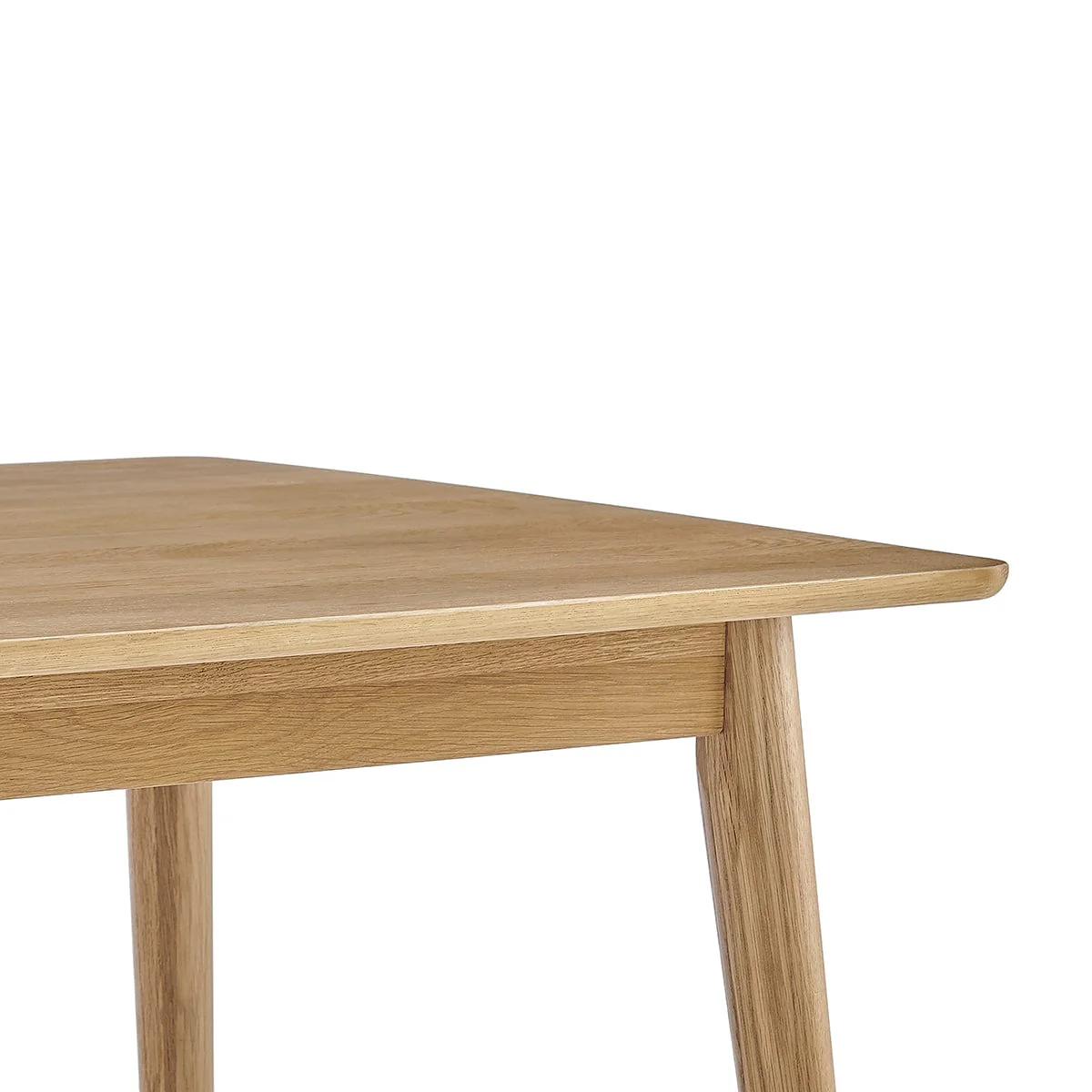 Heidi Solid Oak 4-6 Seater Dining Table - Natural - Image 6