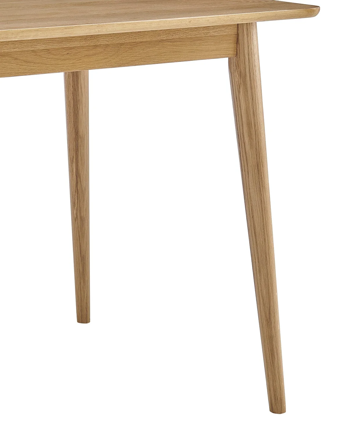 Heidi Solid Oak 4-6 Seater Dining Table - Natural - Image 7