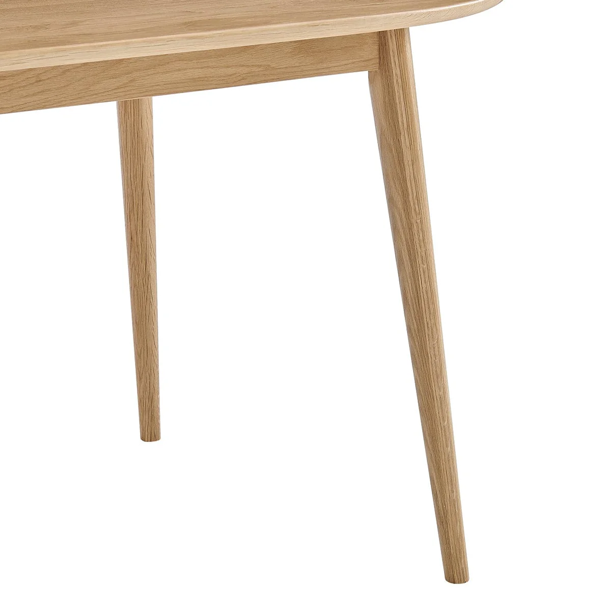 Heidi Solid Oak Oval 6-8 Seater Dining Table - Natural - Image 11