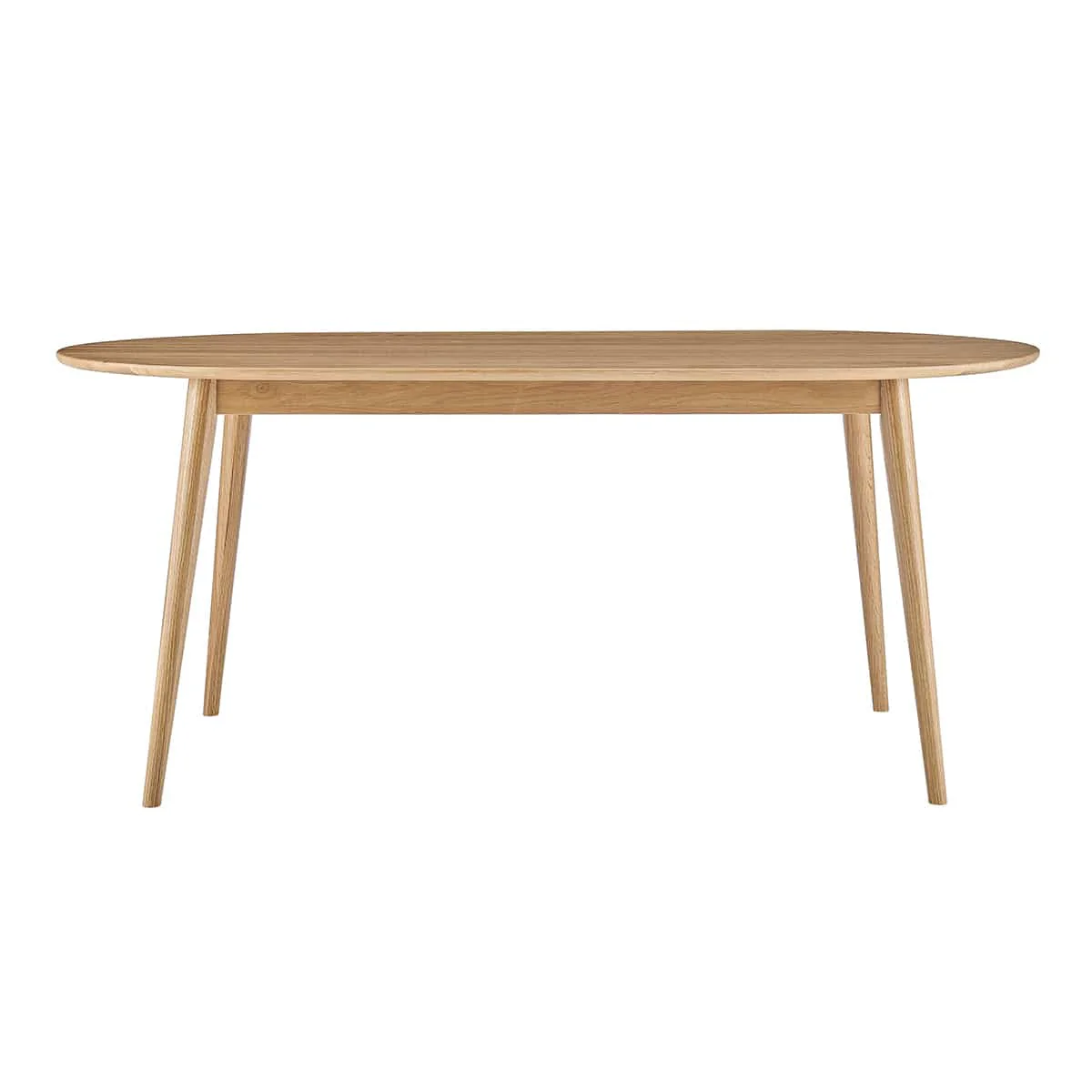 Heidi Solid Oak Oval 6-8 Seater Dining Table - Natural - Image 7