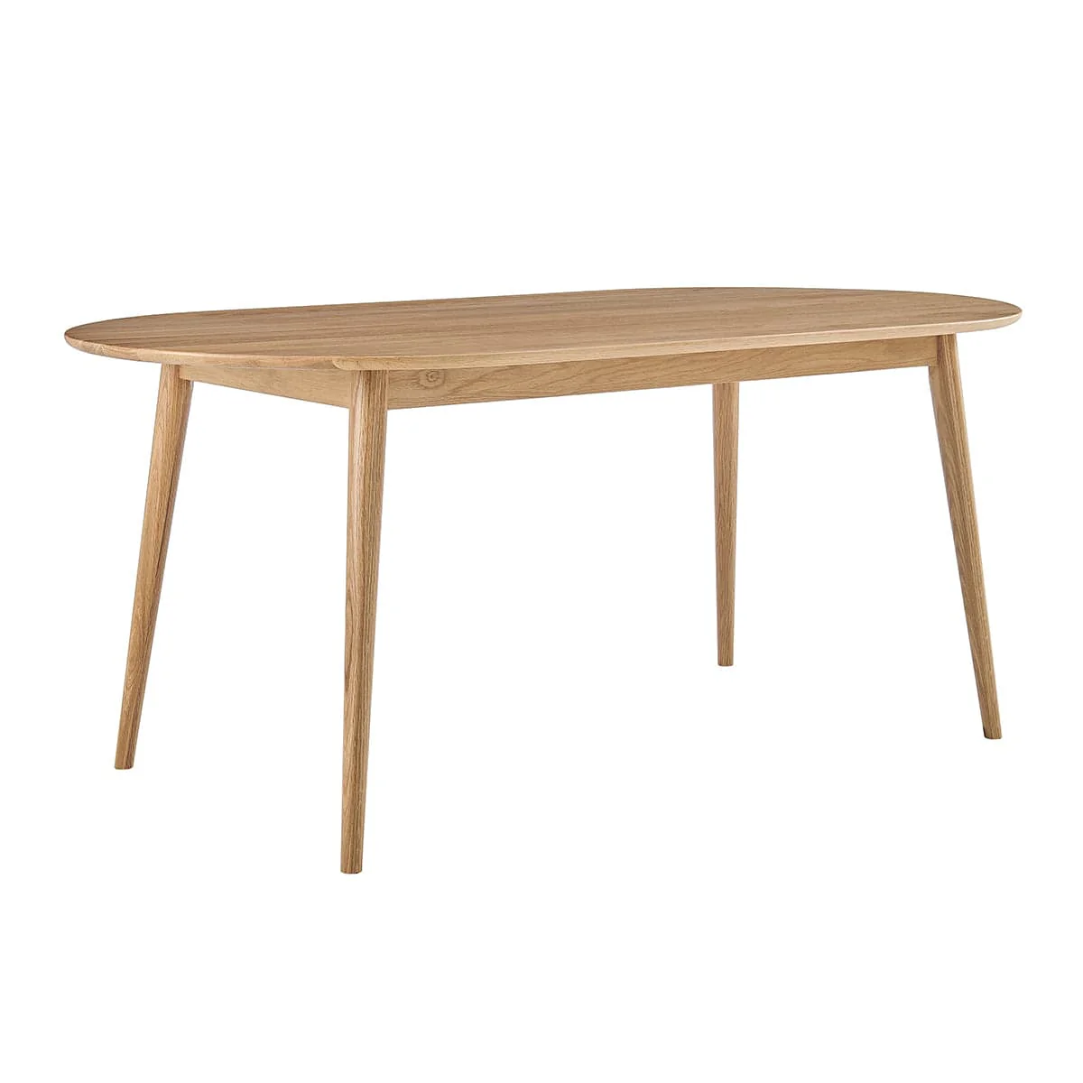 Heidi Solid Oak Oval 6-8 Seater Dining Table - Natural - Image 9