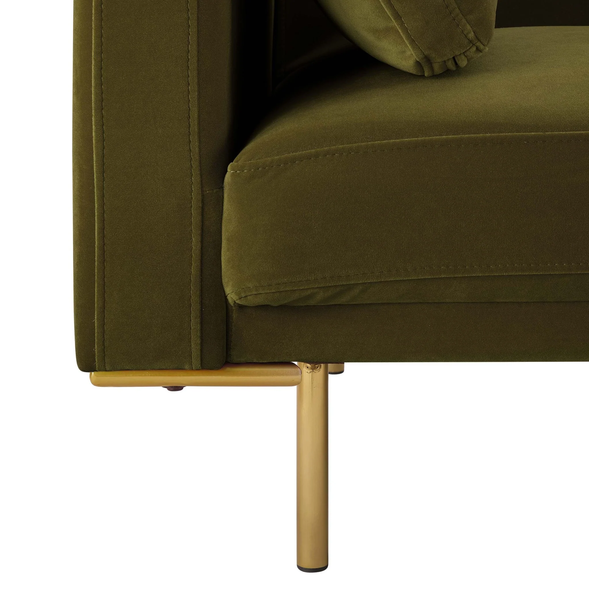 Hudson Click Clack Sofa Bed - Rich Green - Image 6