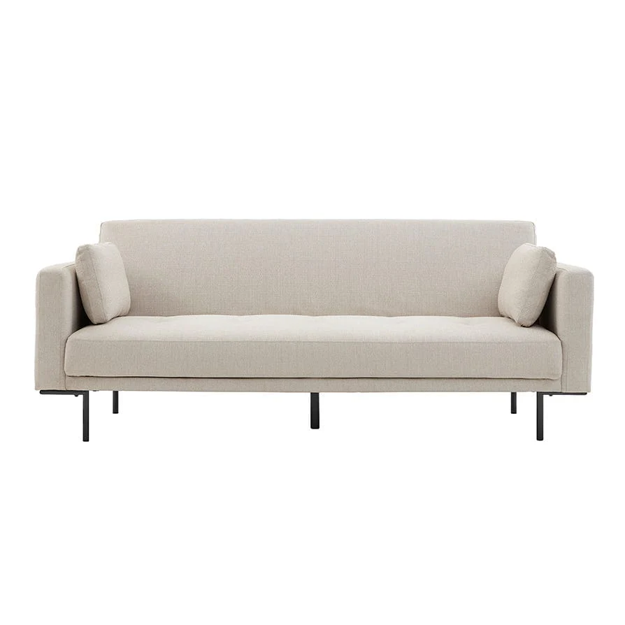 Hudson Click Clack Sofa Bed - Stone Grey - Image 2