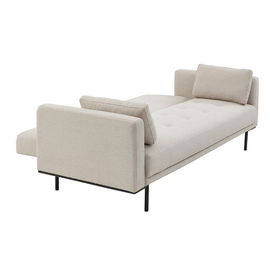 Hudson Click Clack Sofa Bed - Stone Grey - Image 5