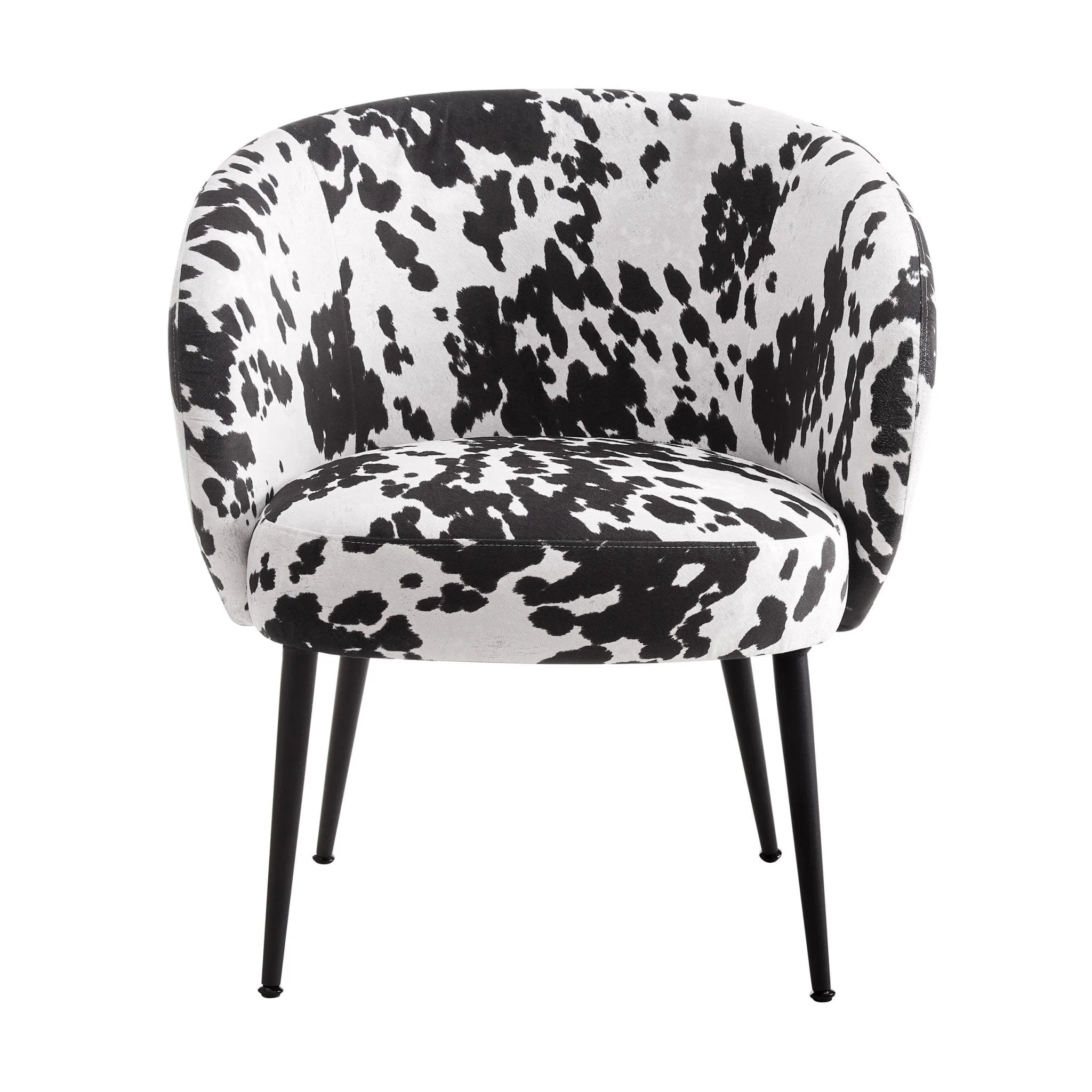 Indy Accent Chair - Cow Print - Image 4