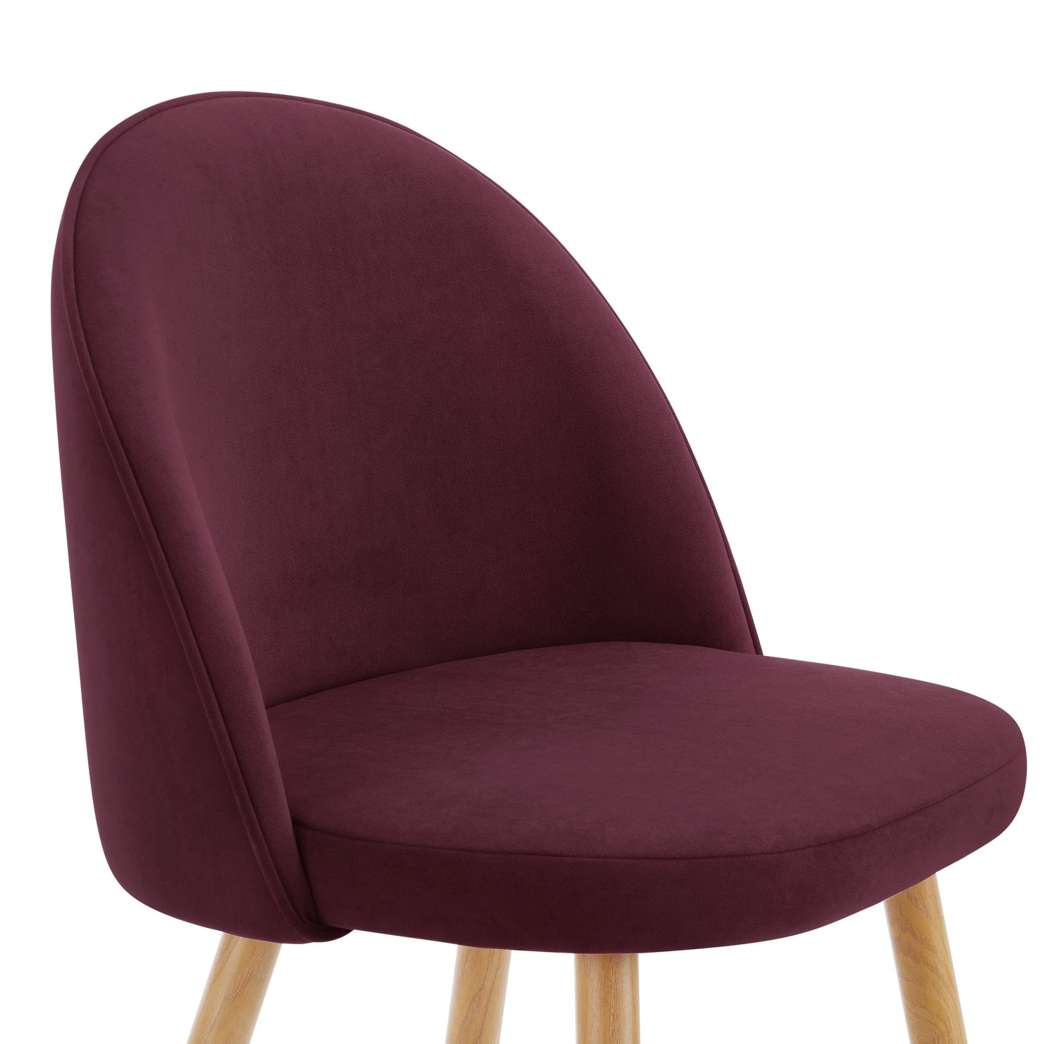 Iris Set Of 2 Barstools - Berry/Natural - Image 7