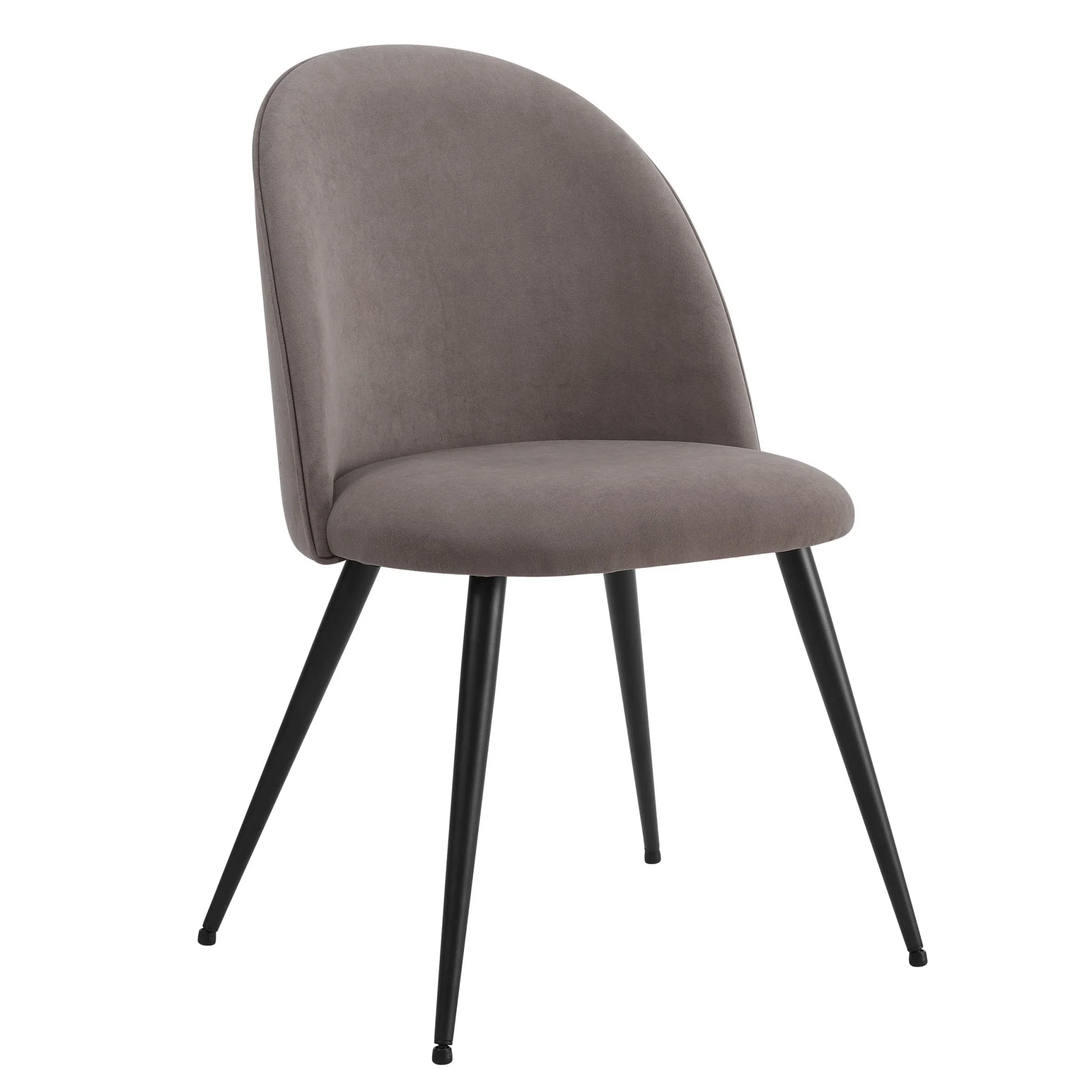 Iris Set of 2 Dining Chairs - Taupe - Image 3