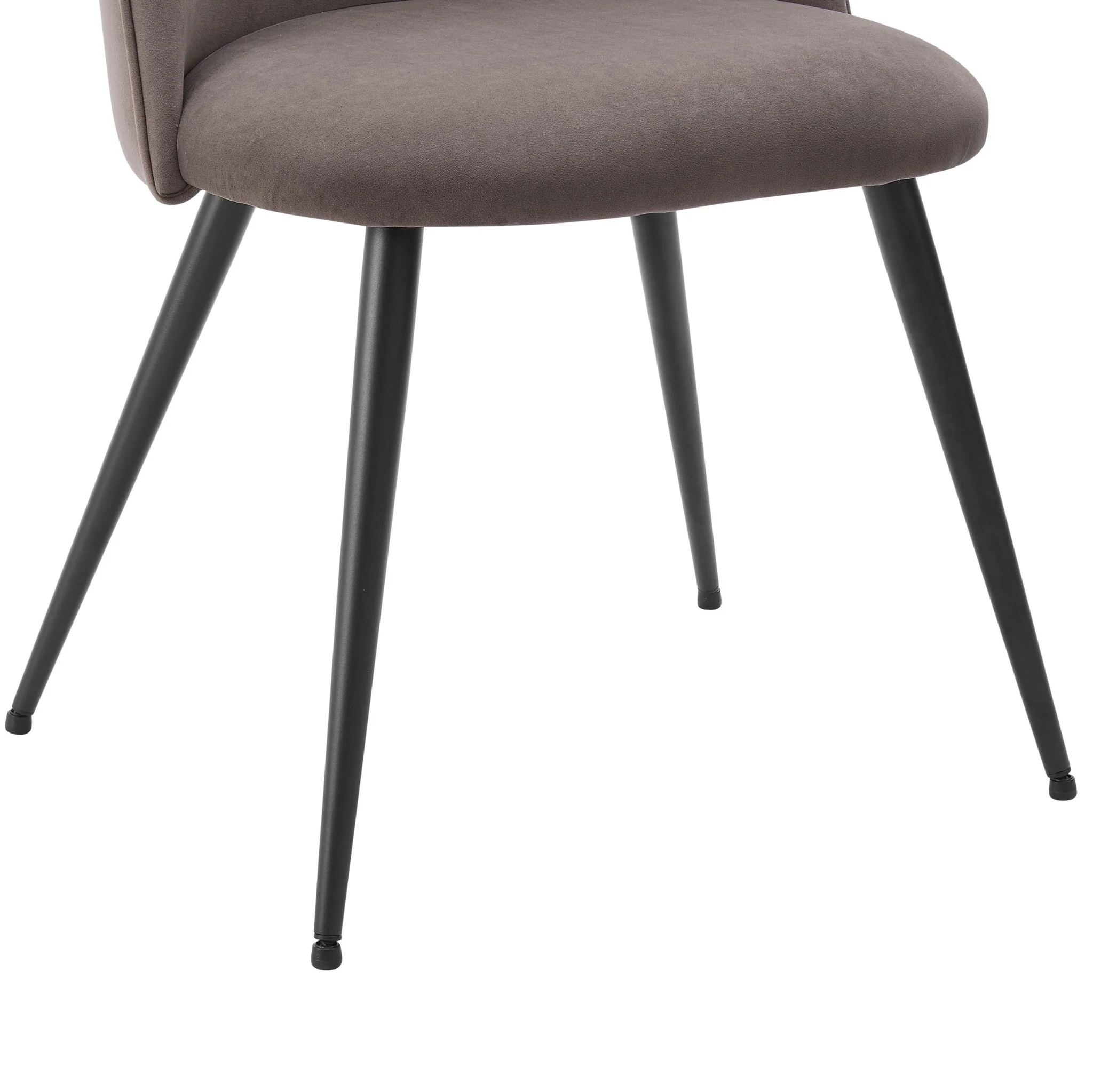 Iris Set of 2 Dining Chairs - Taupe - Image 7