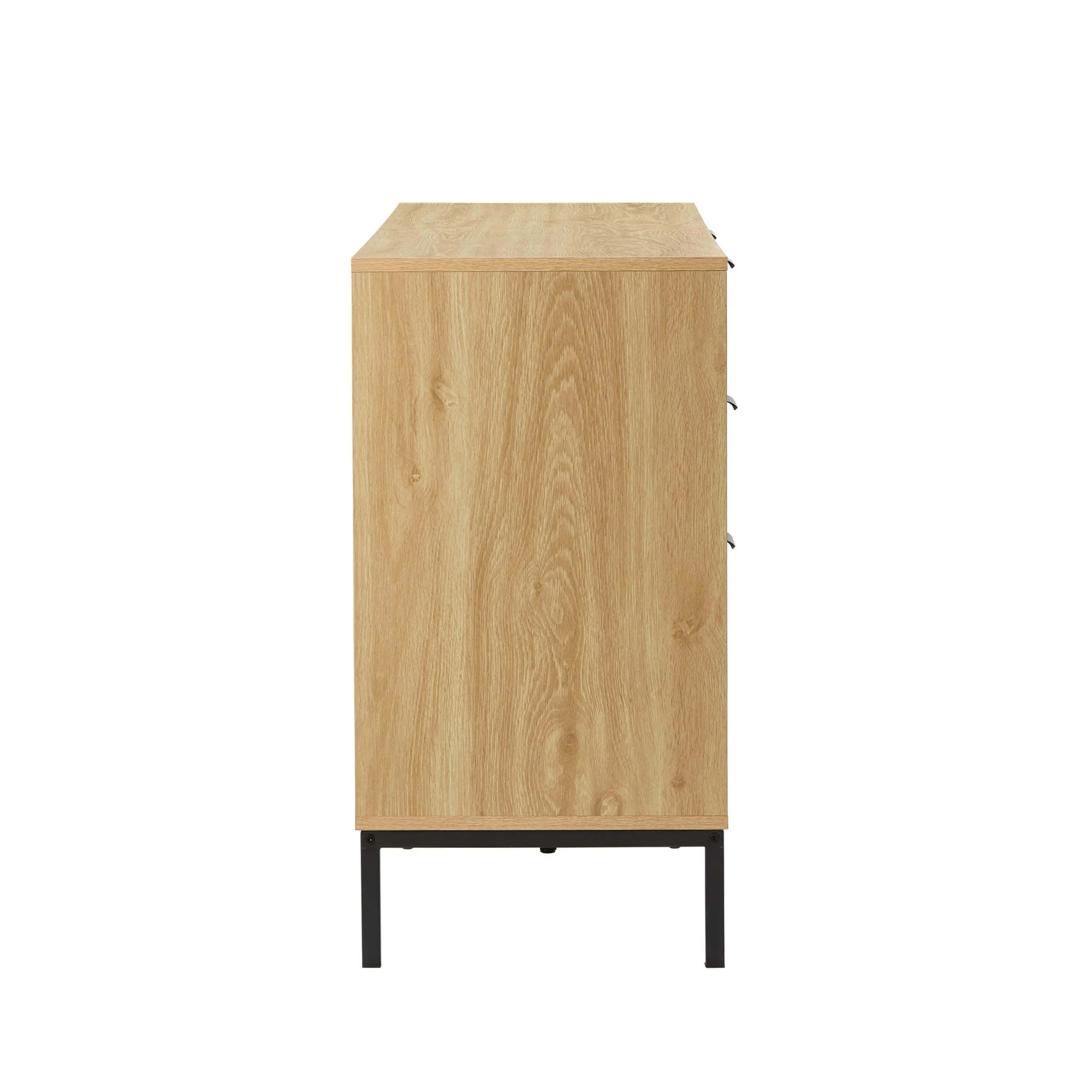 Isabella 6 Drawer Chest - Light Wood - Image 4