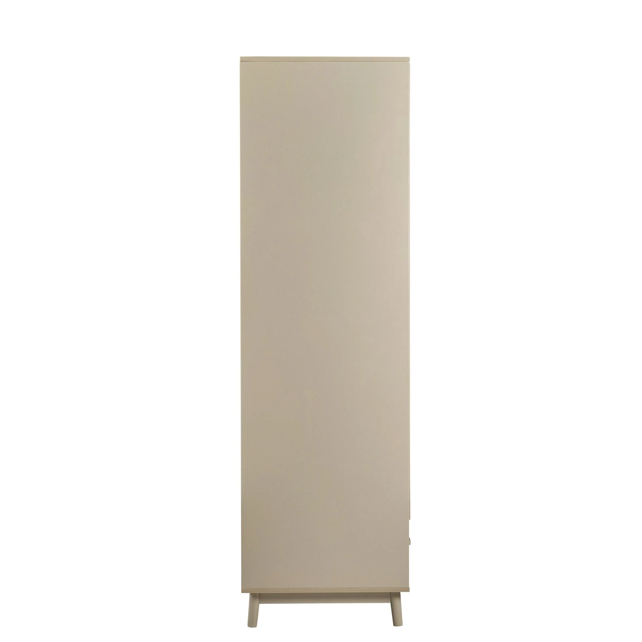 Isla 3 Door Wardrobe with Drawers - Taupe - Image 8