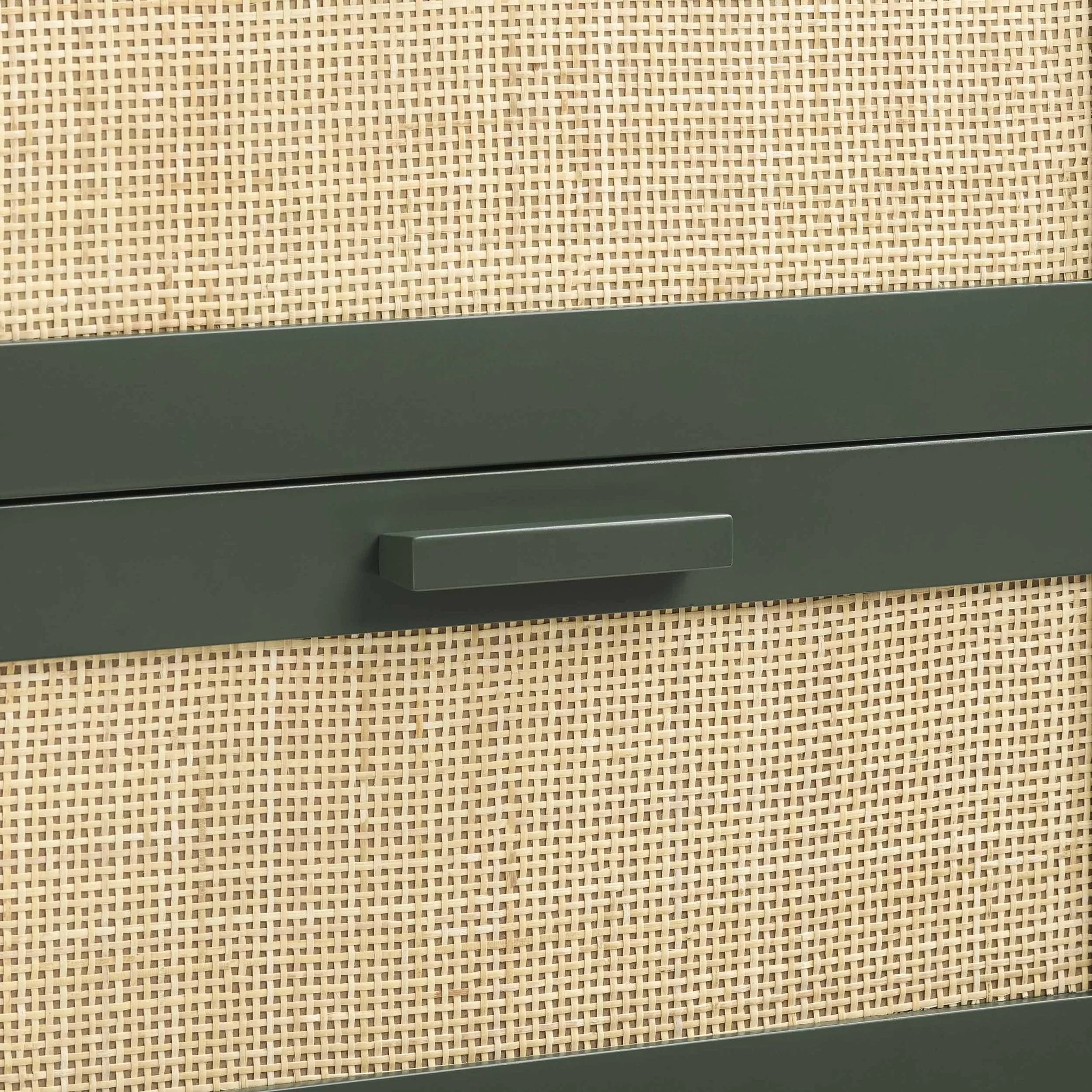 Isla 6 Drawer Chest - Forest Green - Image 2