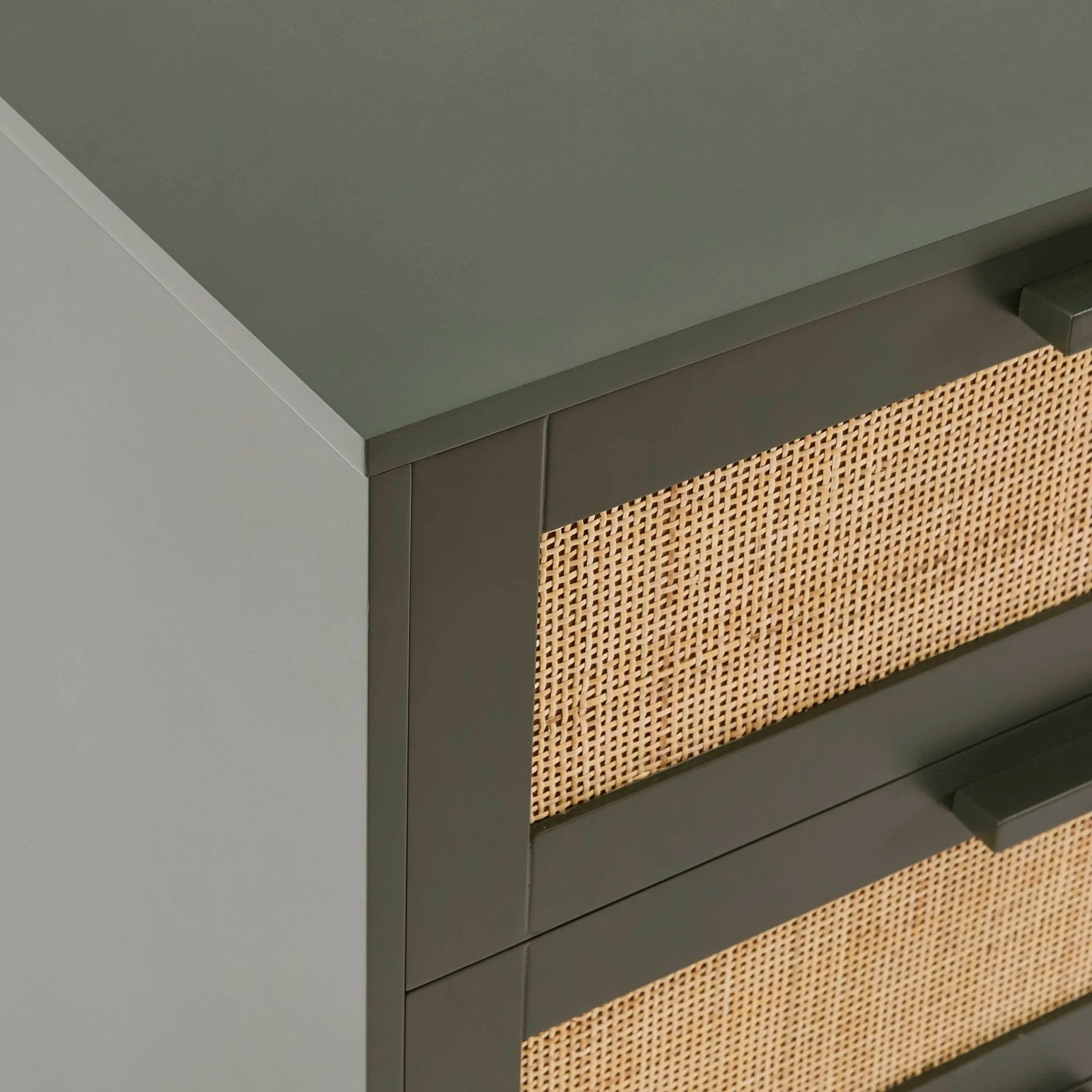 Isla 6 Drawer Chest - Forest Green - Image 7