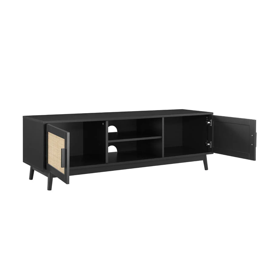Isla TV Unit for TVs up to 60"- Black - Image 8