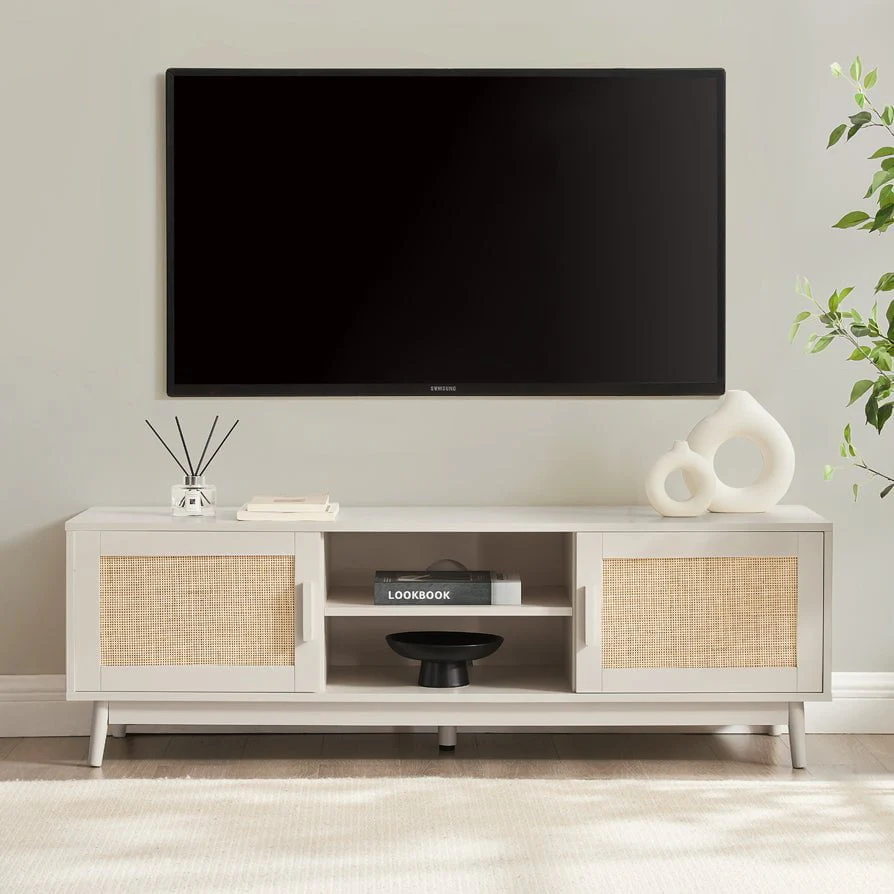 Isla TV Unit for TVs up to 60"- Stone - Image 3