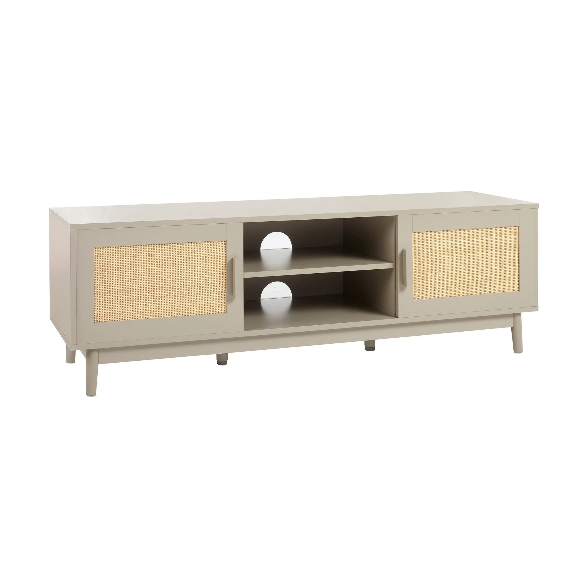 Isla TV Unit for TVs up to 60"- Taupe - Image 3