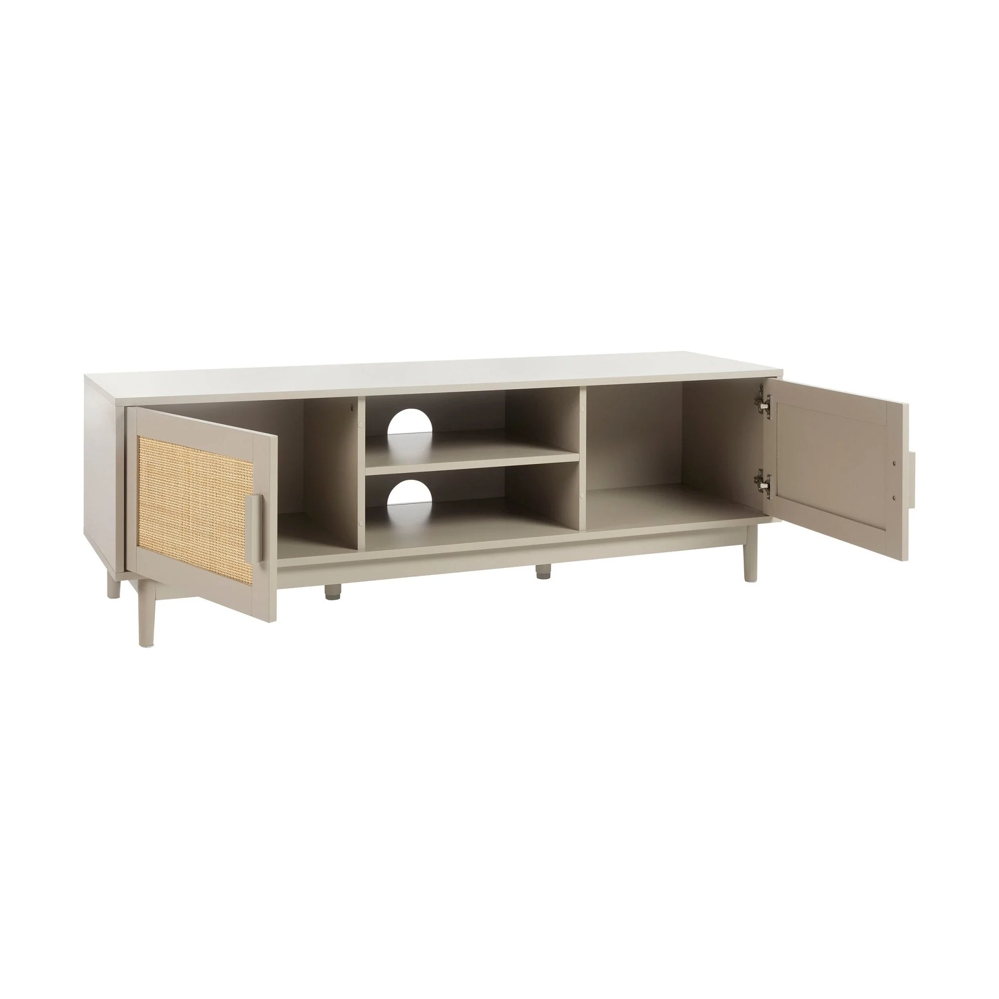 Isla TV Unit for TVs up to 60"- Taupe - Image 4