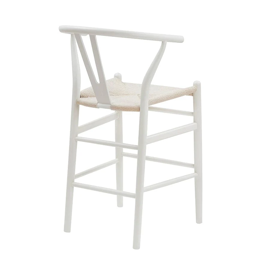 Jade Set of 2 Barstools - Light Beige/Natural - Image 5